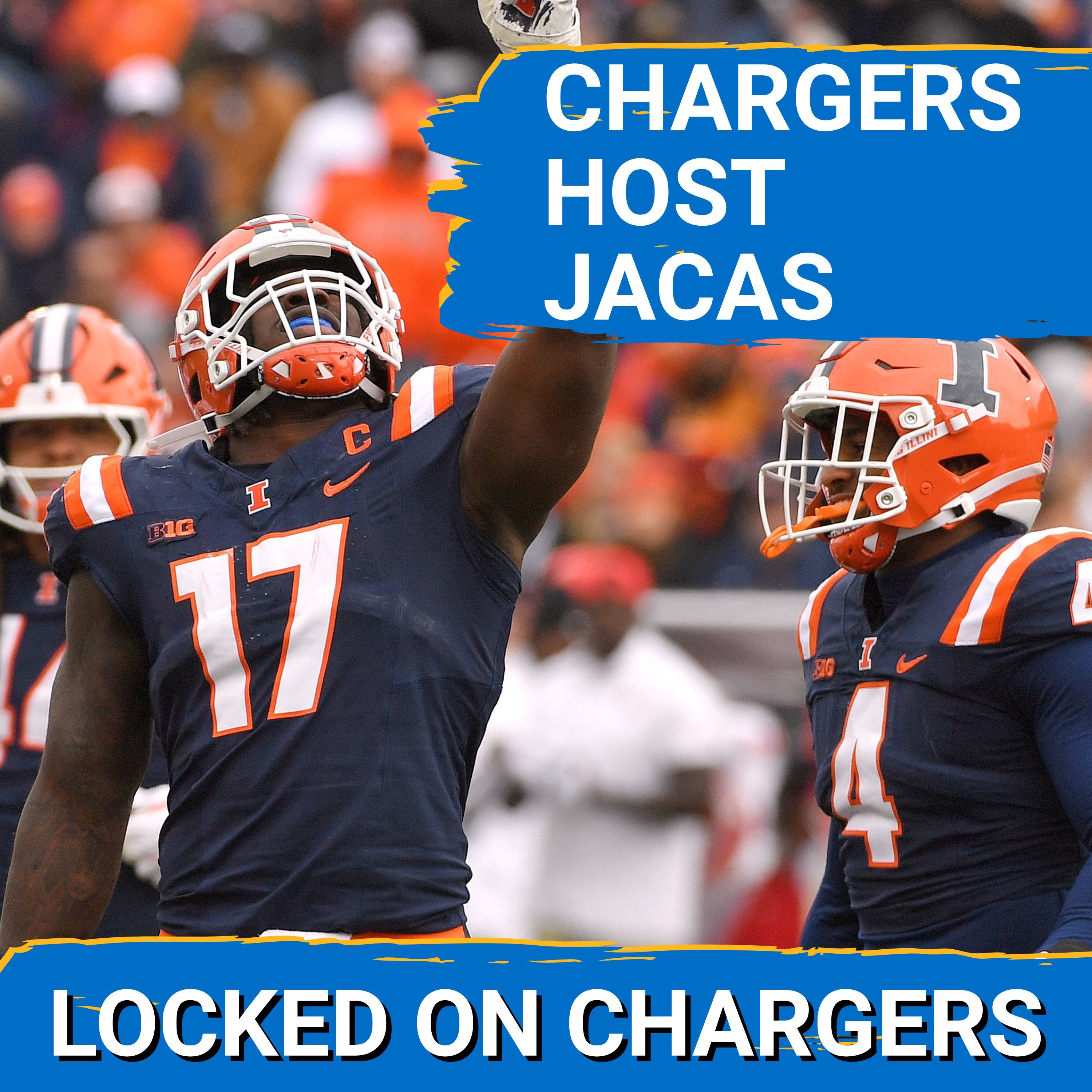 EDGE CRUSH: Chargers Eye Gabe Jacas, Illinois Standout Could be HUGE get in the 2026 Draft