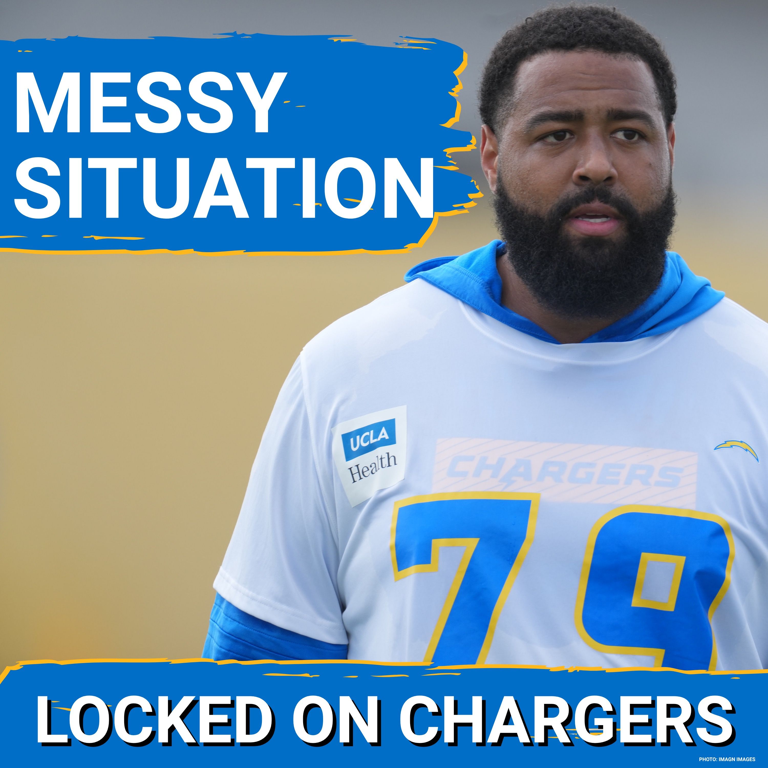 WIDE OPEN: Chargers’ Offensive Line DRAMA—Can Jake Slaughter Take Hold of Starting Spot? episode artwork