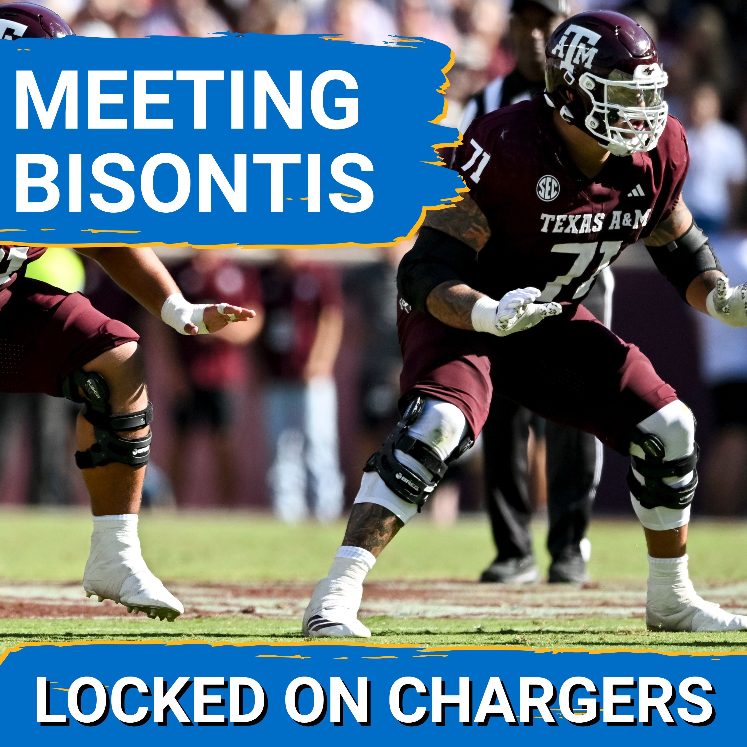 HOPE: Chargers Meeting With Top Guard Prospect Chase Bisontis and Polarizing IDL Caleb Banks HOPE: Chargers Meeting With Top Guard Prospect Chase Bisontis and Polarizing IDL Caleb Banks
