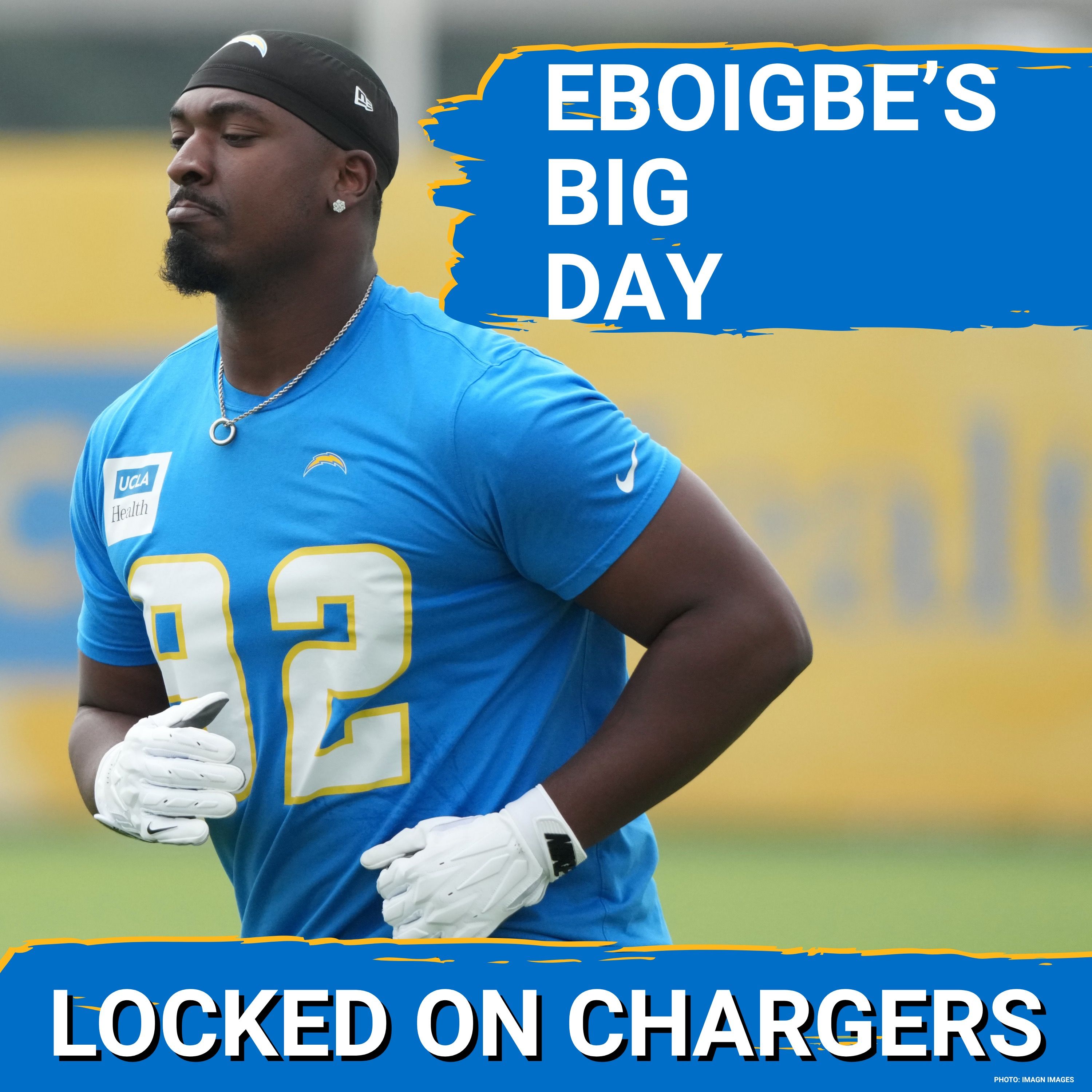 UNBLOCKABLE: Chargers' Justin Eboigbe DOMINATES Camp | Ladd McConkey Starting to Lift Off episode artwork
