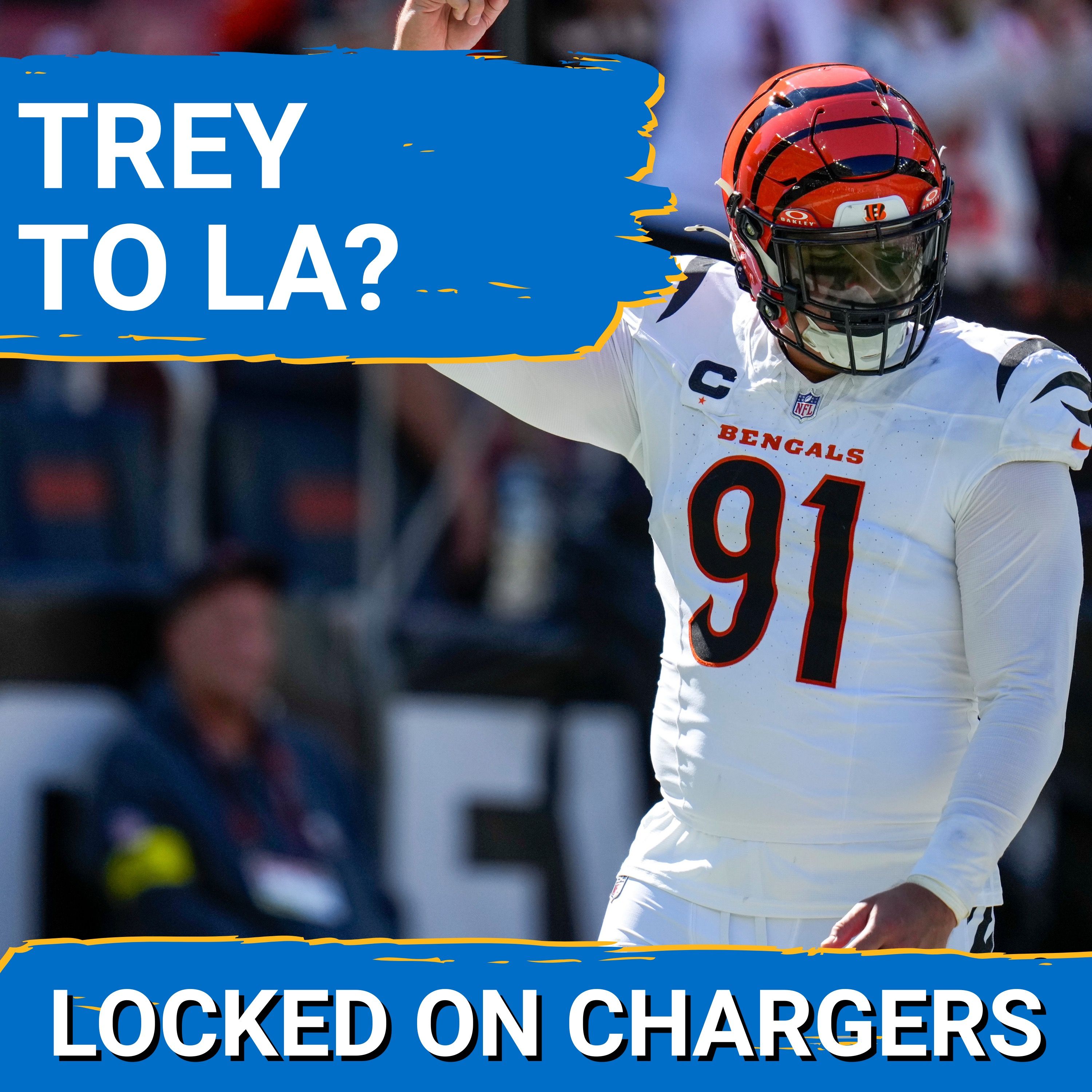 SWING: Will Chargers TARGET Trey Hendrickson? Top EDGE Options to Replace Khalil Mack & Odafe Oweh