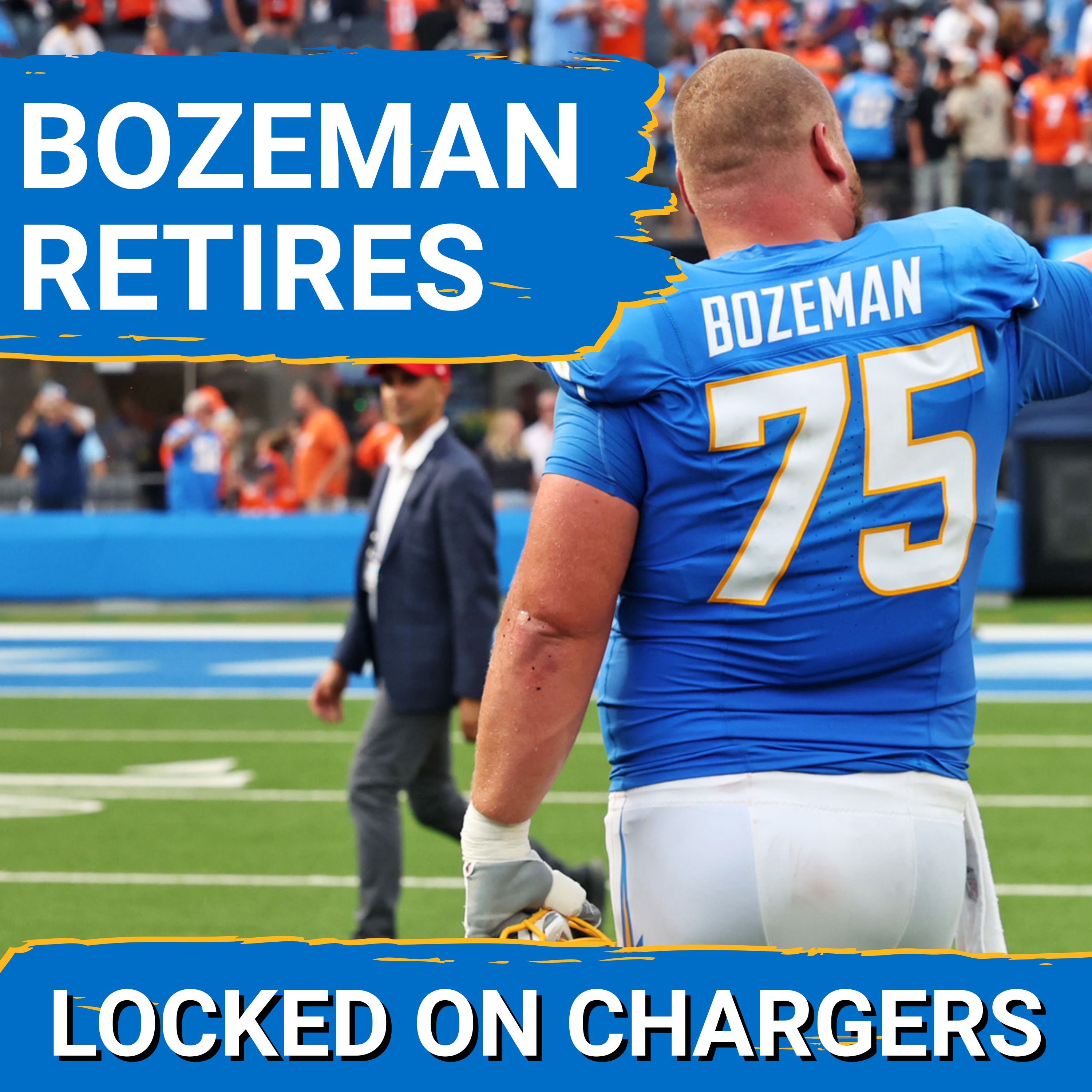 SURPRISE: Bradley Bozeman Retires and it's CRUCIAL for the Chargers Get His Replacement Right