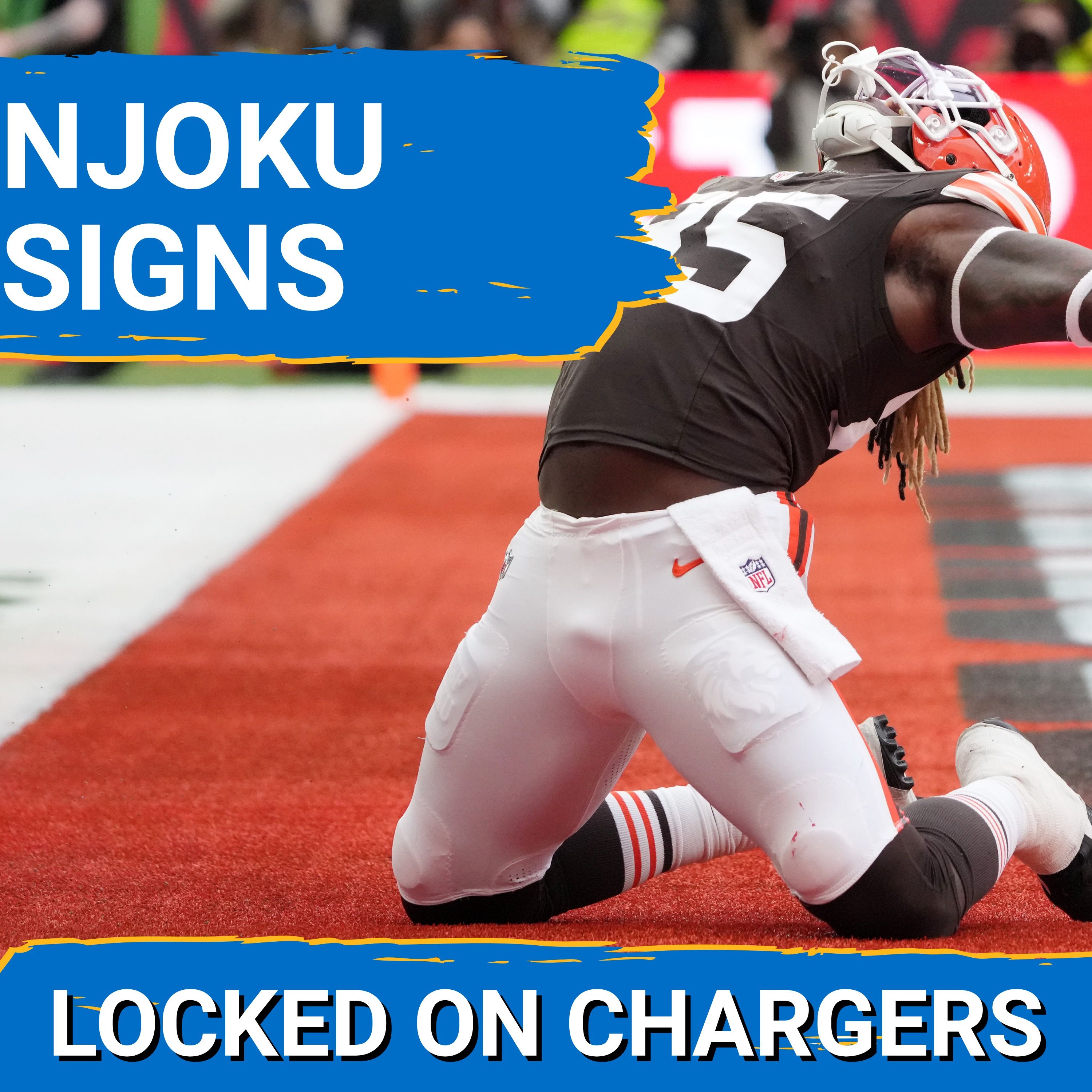 SPLASH: Chargers Land David Njoku, BUILD One of NFL’s Best Tight End Room With Oronde Gadsden II
