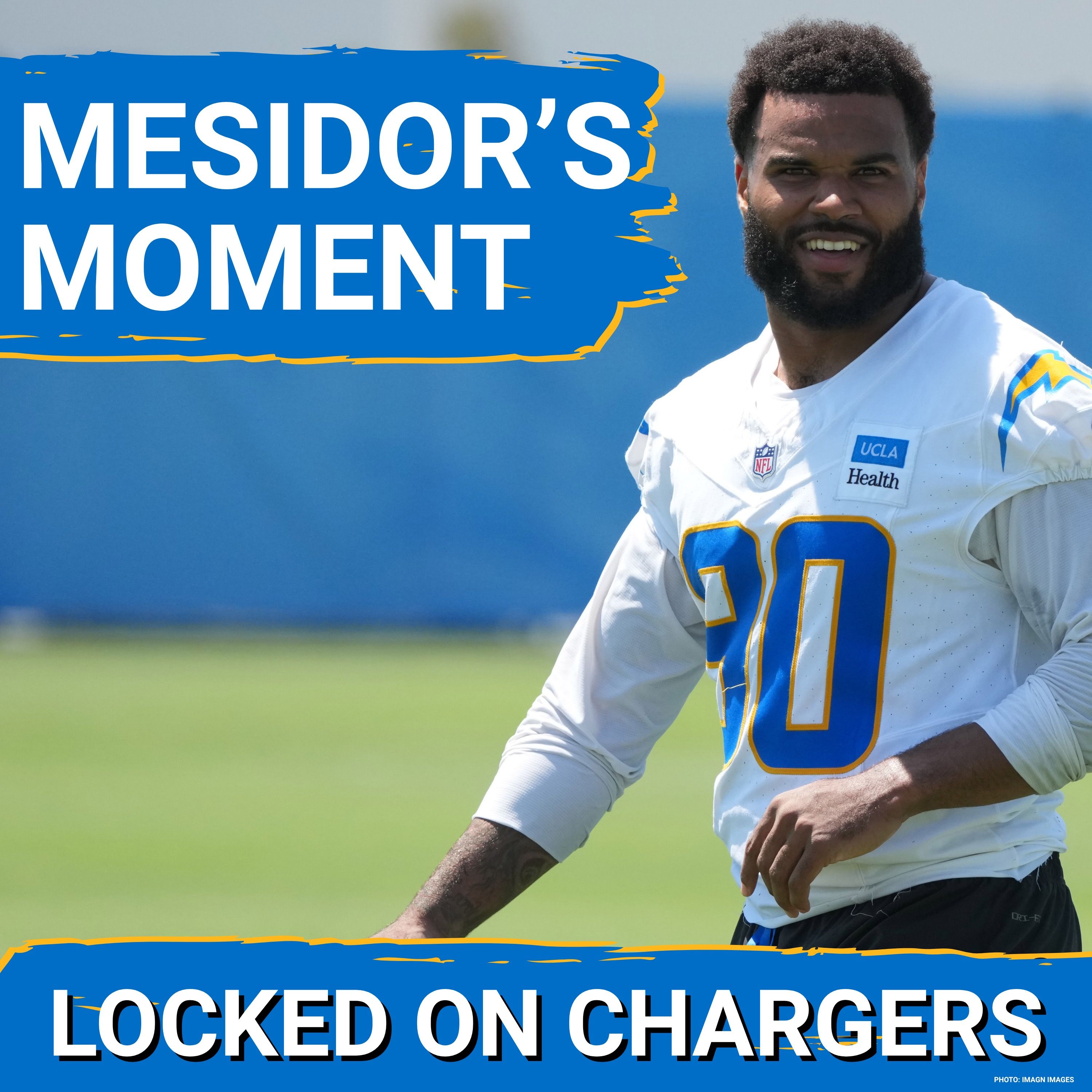 MOMENTOUS: Akeem Mesidor WOWS at Chargers Training Camp Beating Joe Alt in One-on-Ones episode artwork