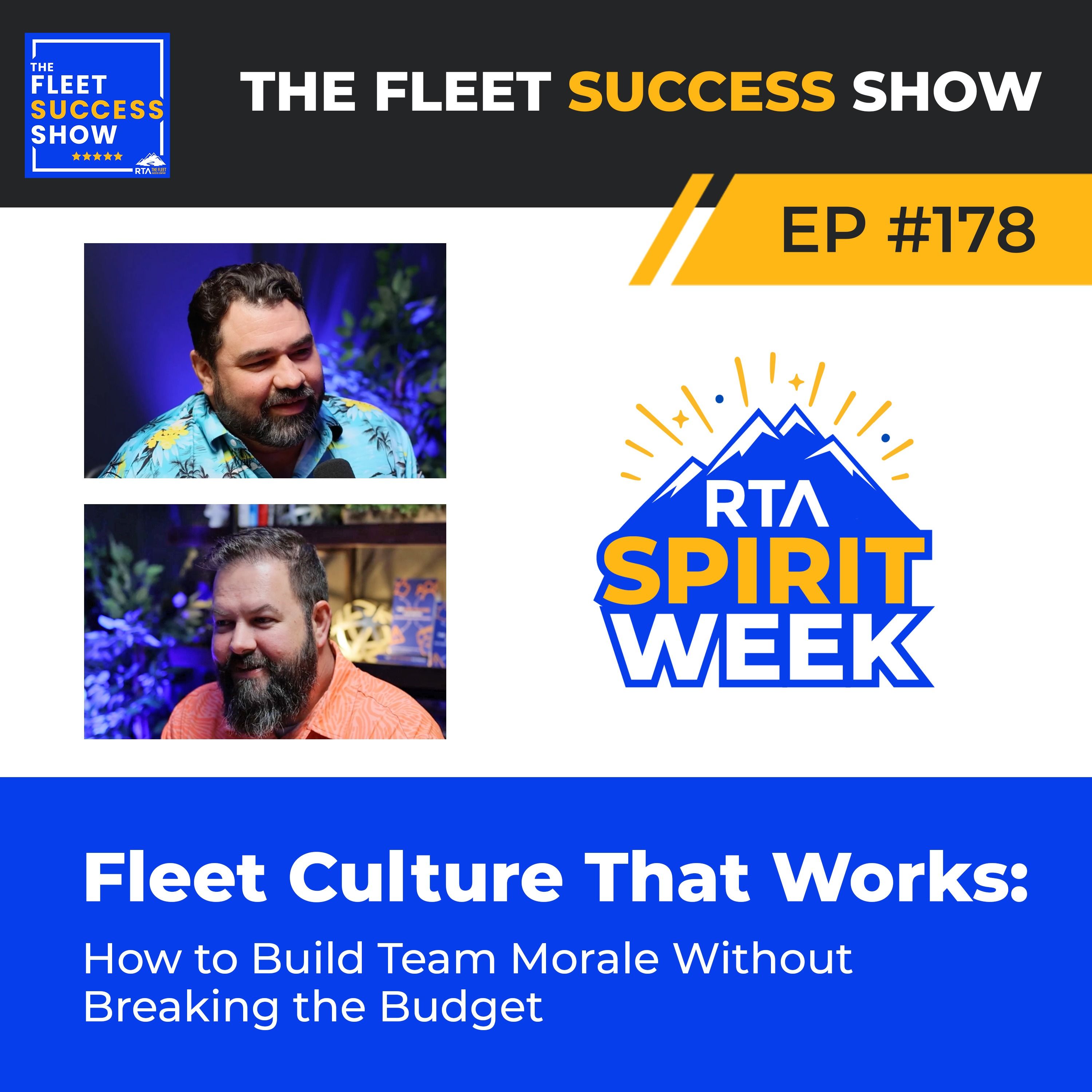 Episode 178: Fleet Culture That Works: How to Build Team Morale Without Breaking the Budget episode artwork