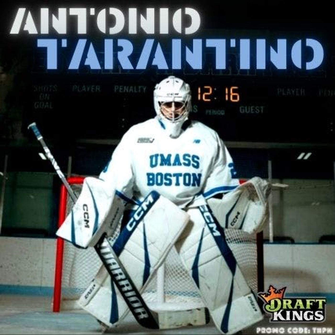 Antonio Tarantino: NCAA D3 UMass-Boston Beacons Goaltender (S4E27: Pigeonhole Hockey Podcast) episode artwork