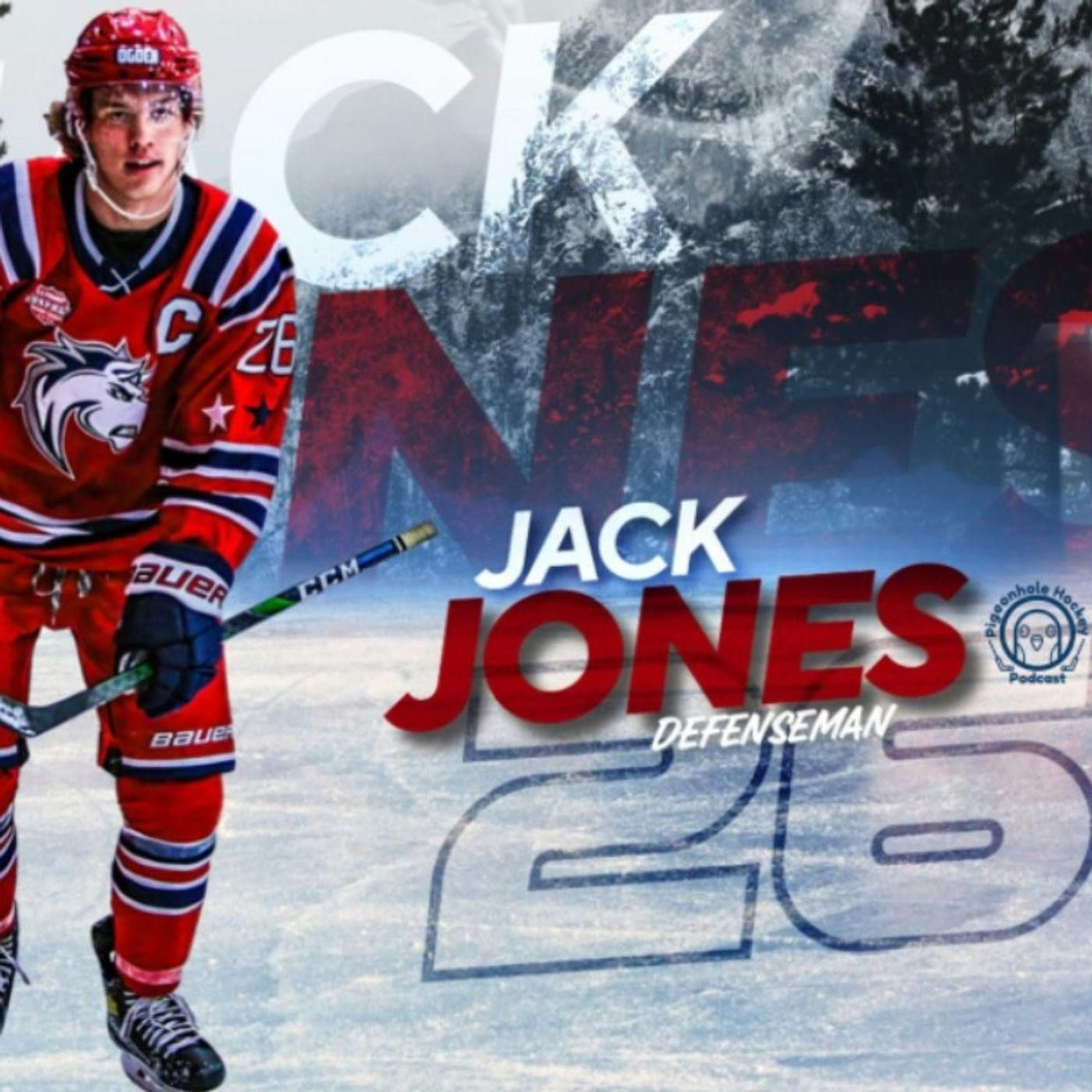 Pigeonhole Hockey #195: Jack Jones Roadtrip: The Ogden Mustangs Captain Talks NHL Mascots Pt2 episode artwork