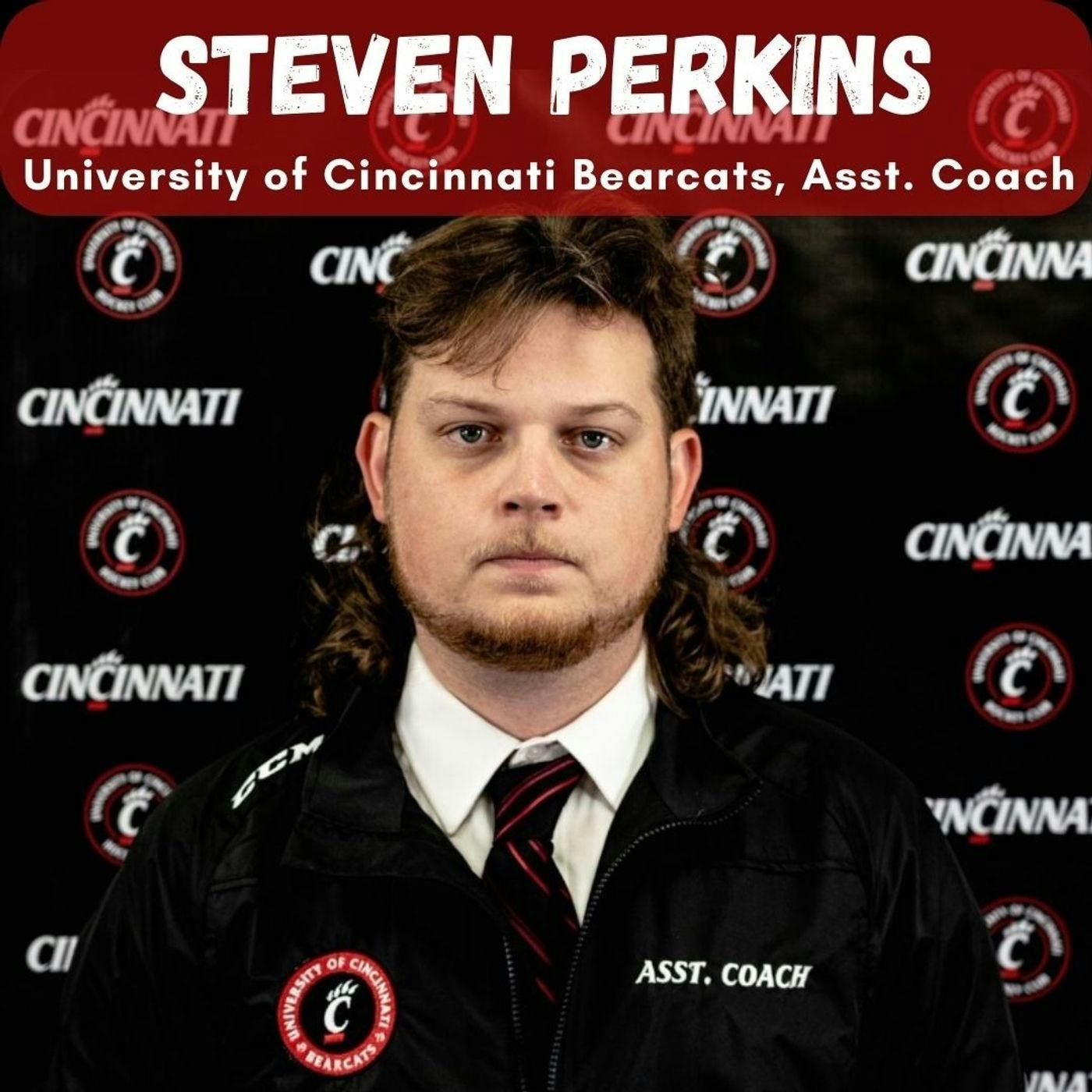 Steven Perkins: UC Bearcats Ast Coach Unedited Bonus Episode (S3E21-Pigeonhole Hockey Podcast) episode artwork