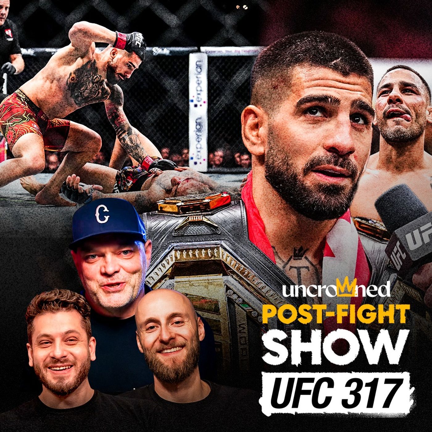 UFC 317 Post-Fight Show: Ilia Topuria viciously knocks out Charles Oliveira, Alexandre Pantoja dominates again