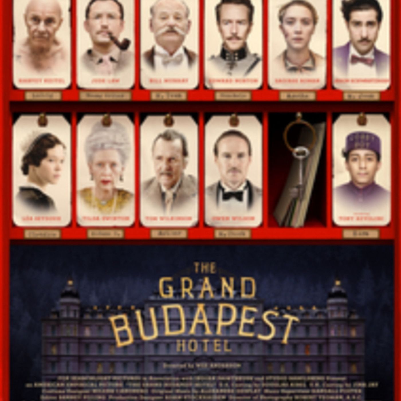 The Grand Budapest Hotel, released in 2014, is a comedy film directed by Wes Anderson episode artwork