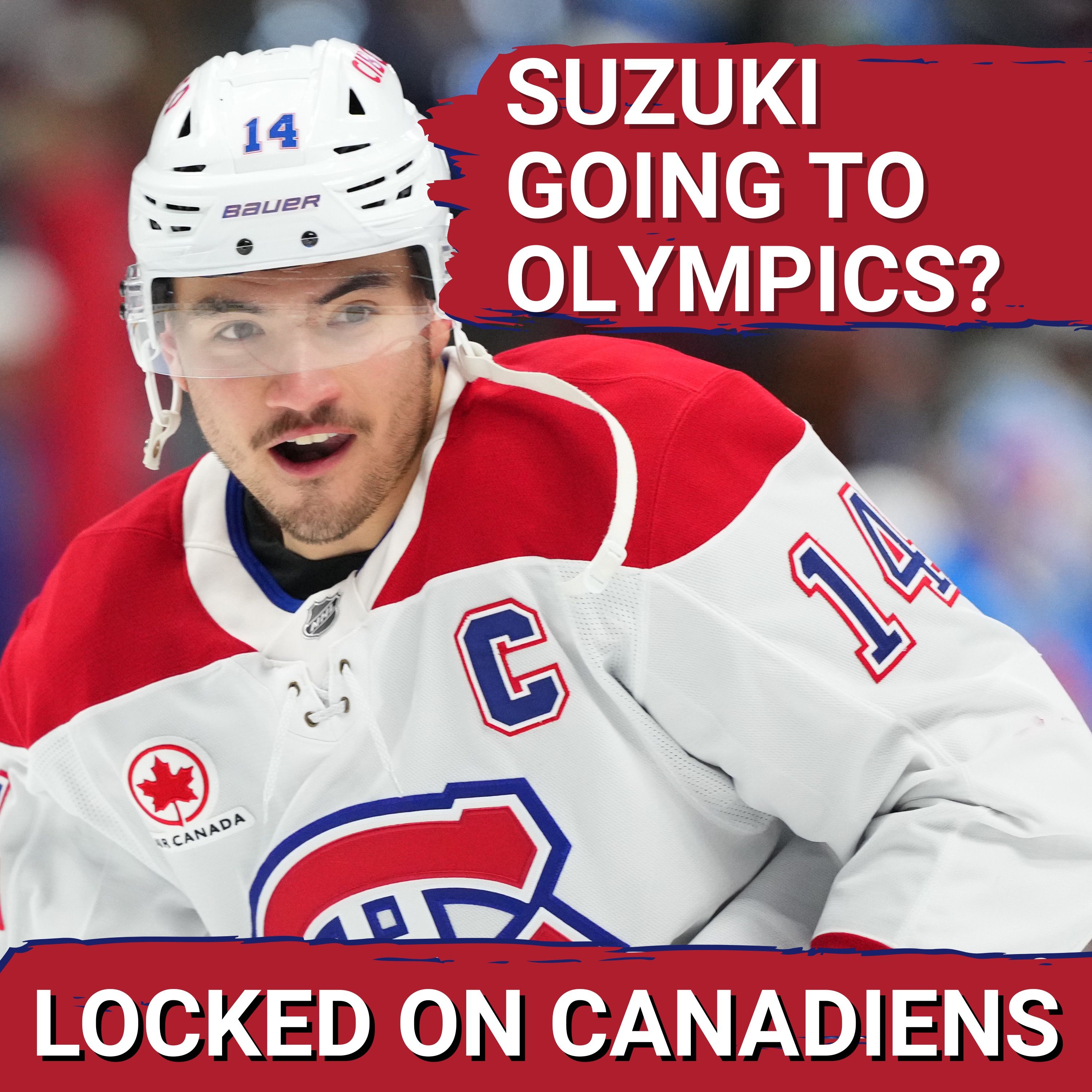 Montreal Canadiens Nick Suzuki Olympics news LEAKED by Fanatics? | Micheal Hage WJHC | Habs Forecast