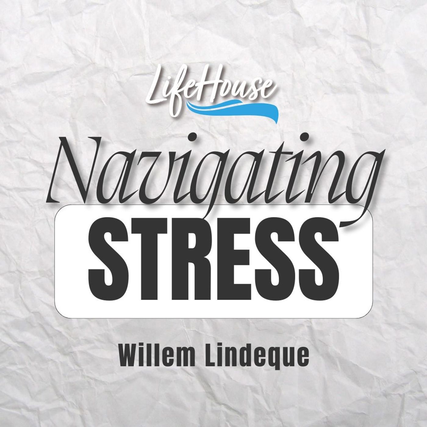 How to Help Somebody with Stress | 8 June | Willem Lindeque