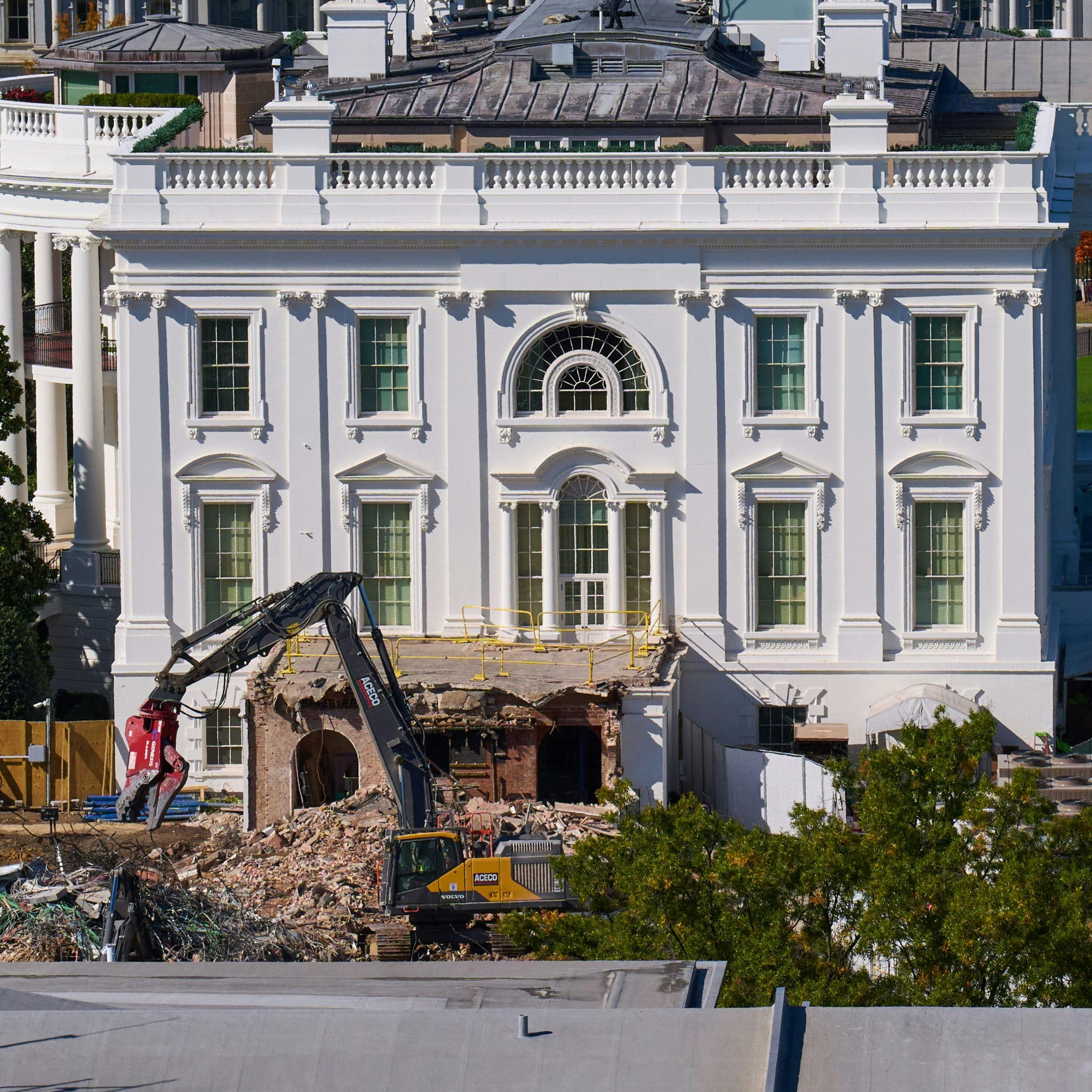 East Wing Demolished as Oversight Questions Grow