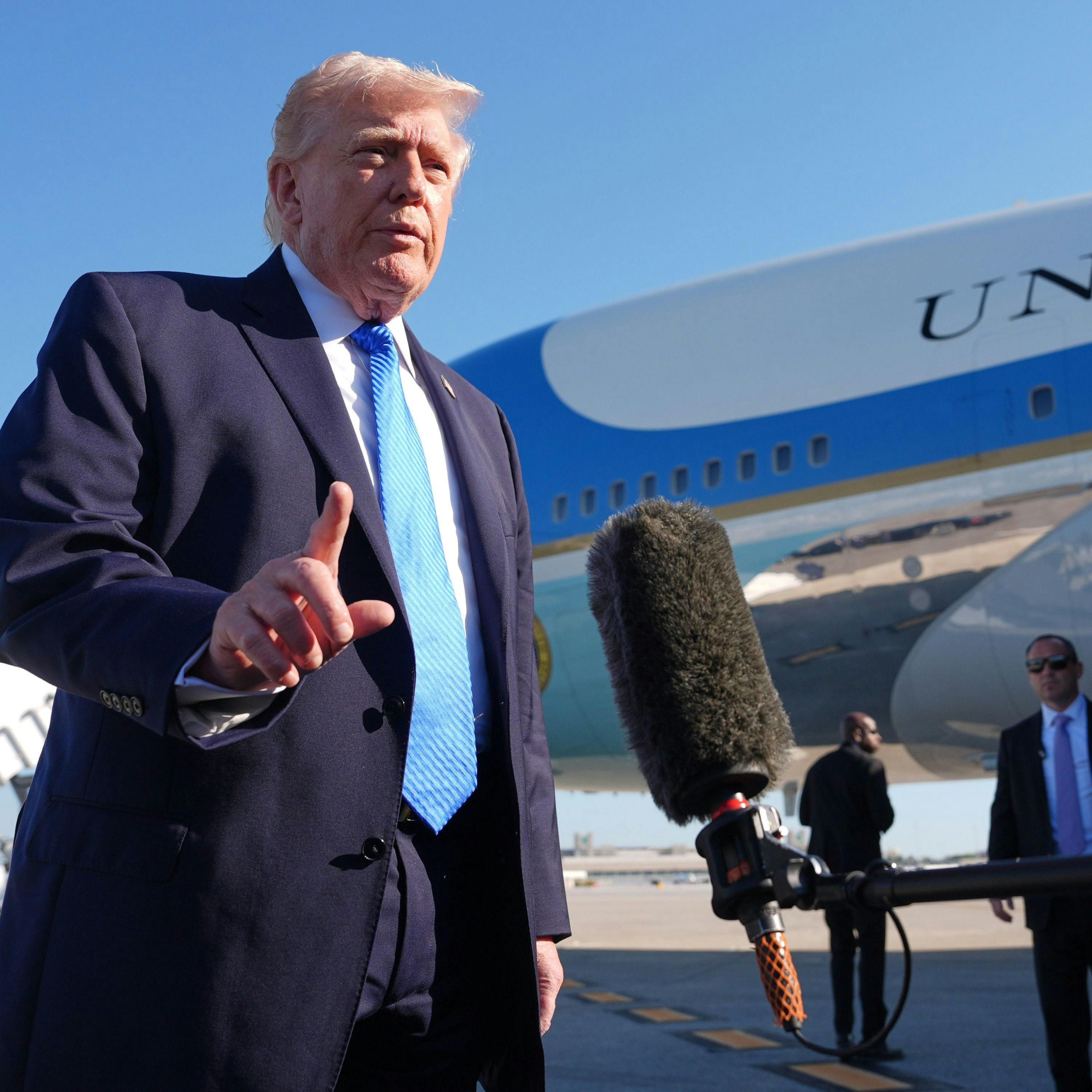 Trump Says Iran Deal Near as Troops Surge