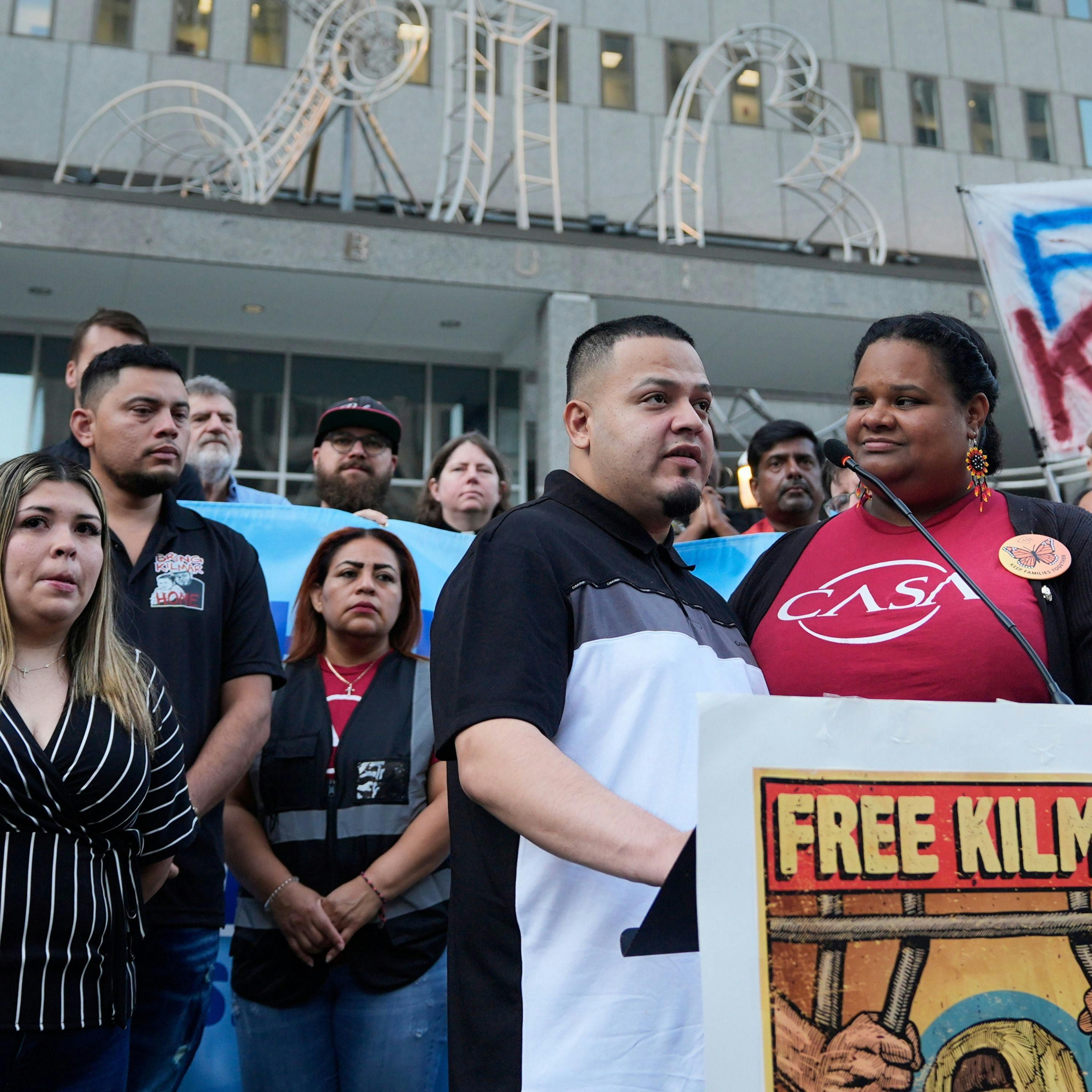 Immigrant Abrego Fights Deportation to Uganda