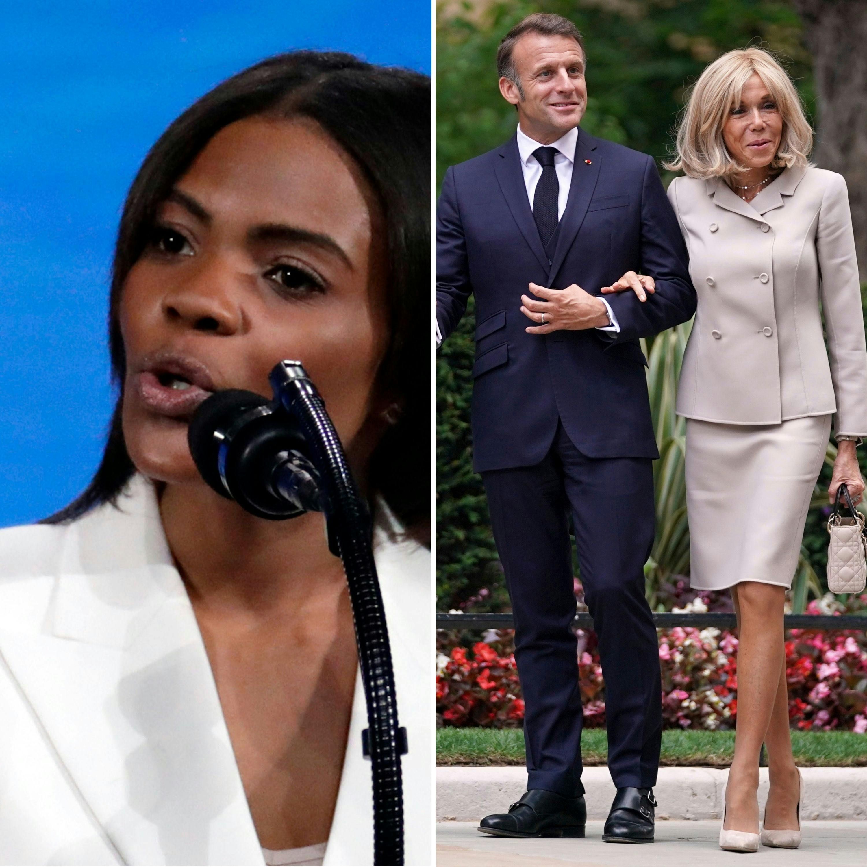 Macrons Sue Candace Owens Over Podcast Claims