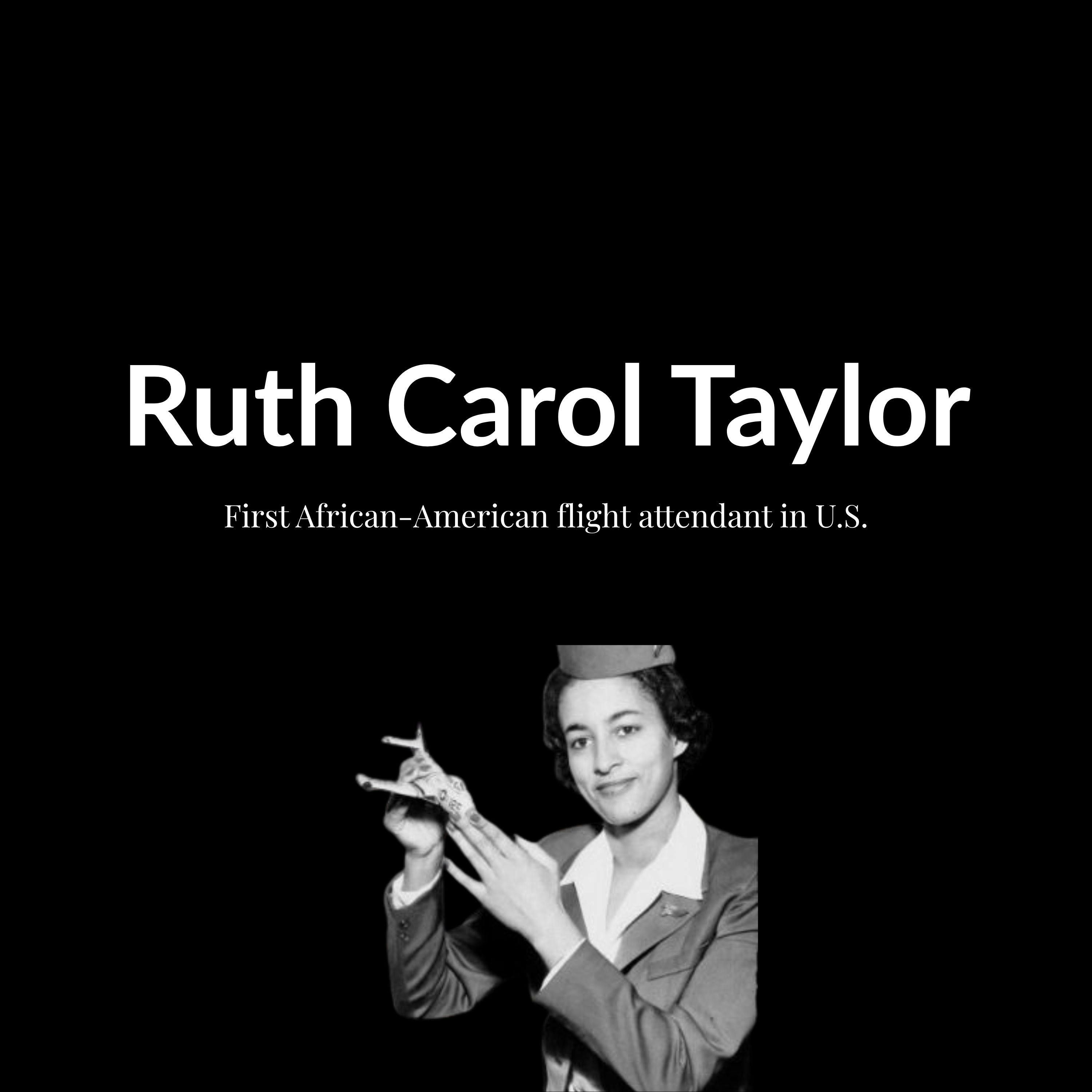 #OTD: Ruth Carol Taylor Breaks Aviation’s Color Barrier