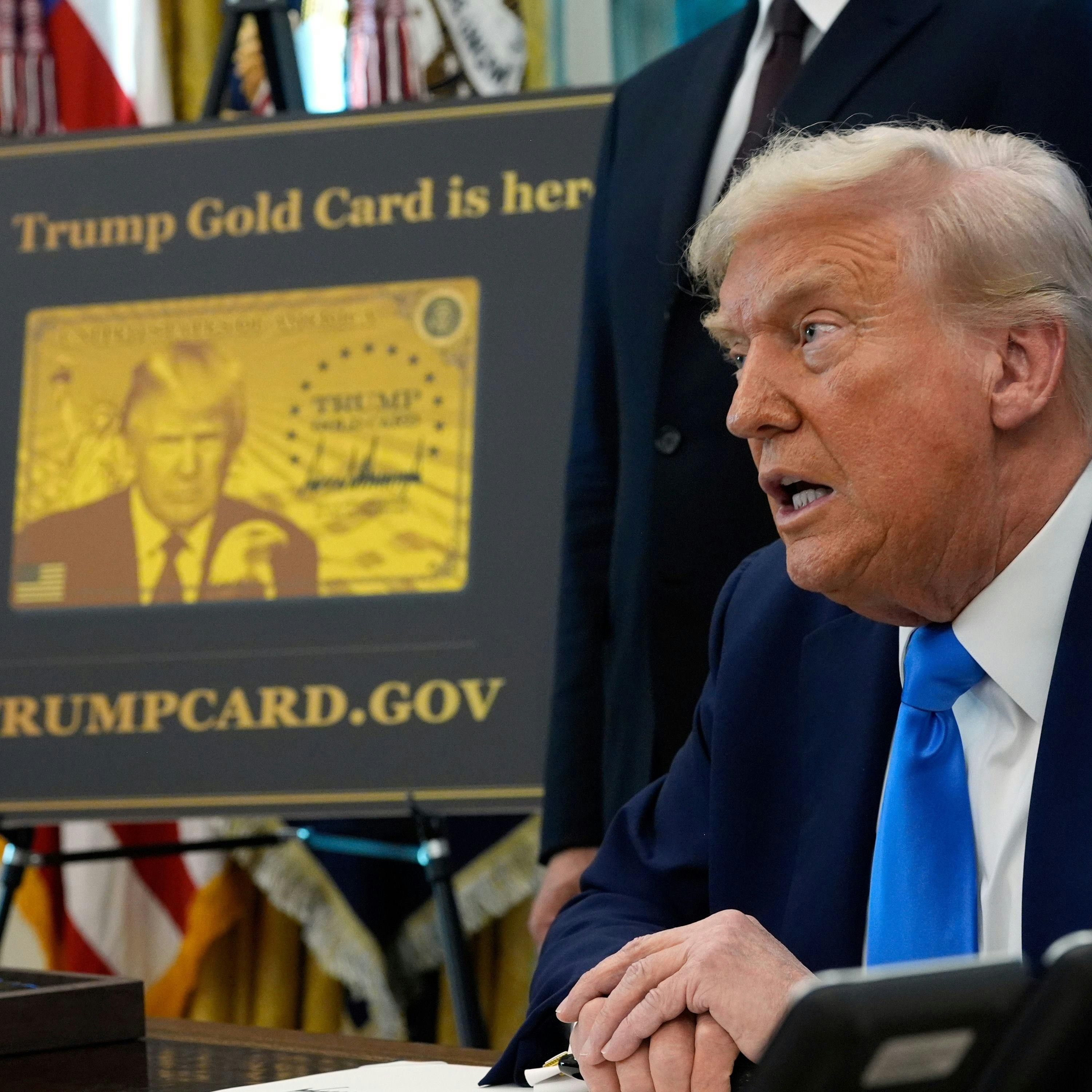 Trump Unveils ‘Gold’ and ‘Platinum’ Immigration Cards