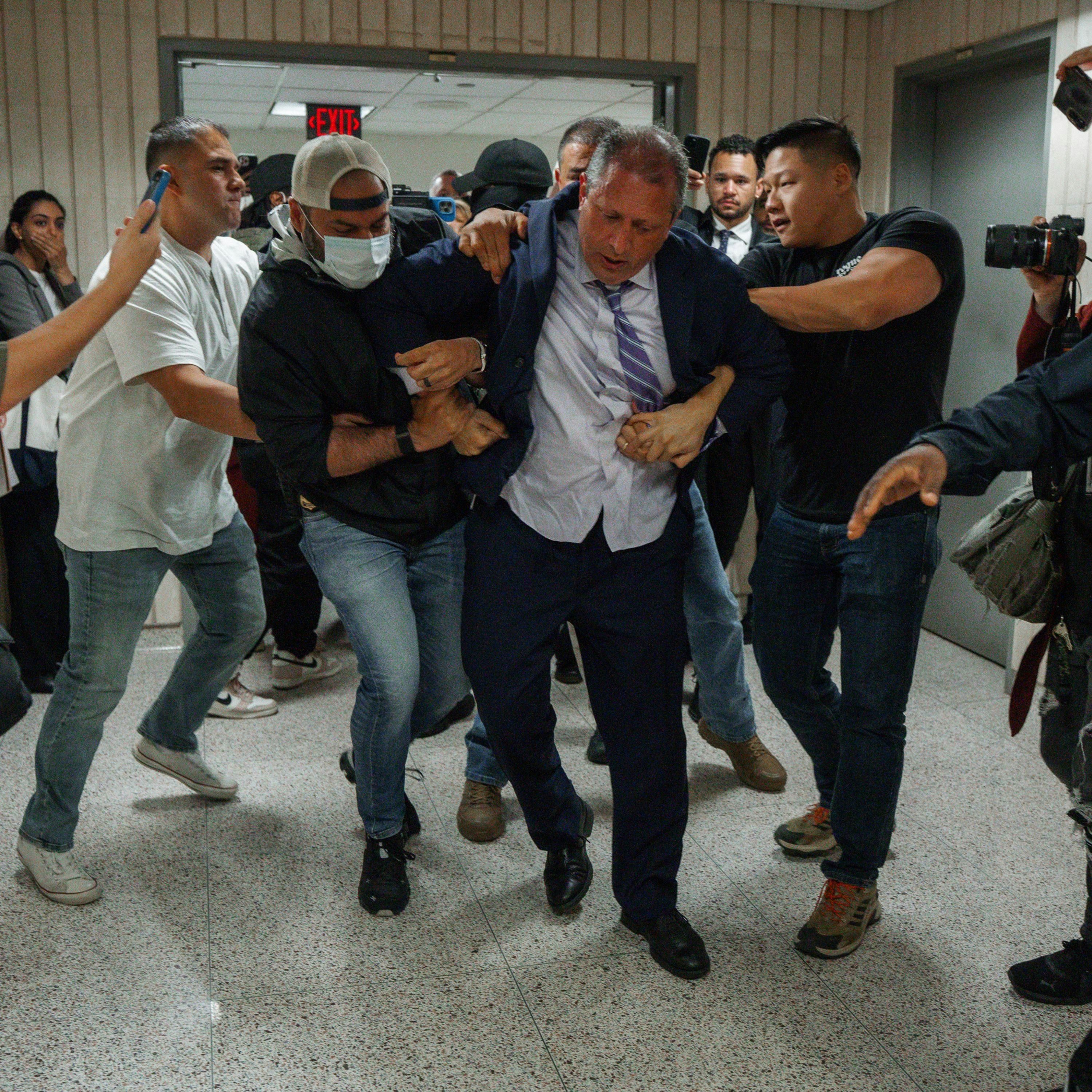 Brad Lander Arrested Inside Immigration Court in NYC