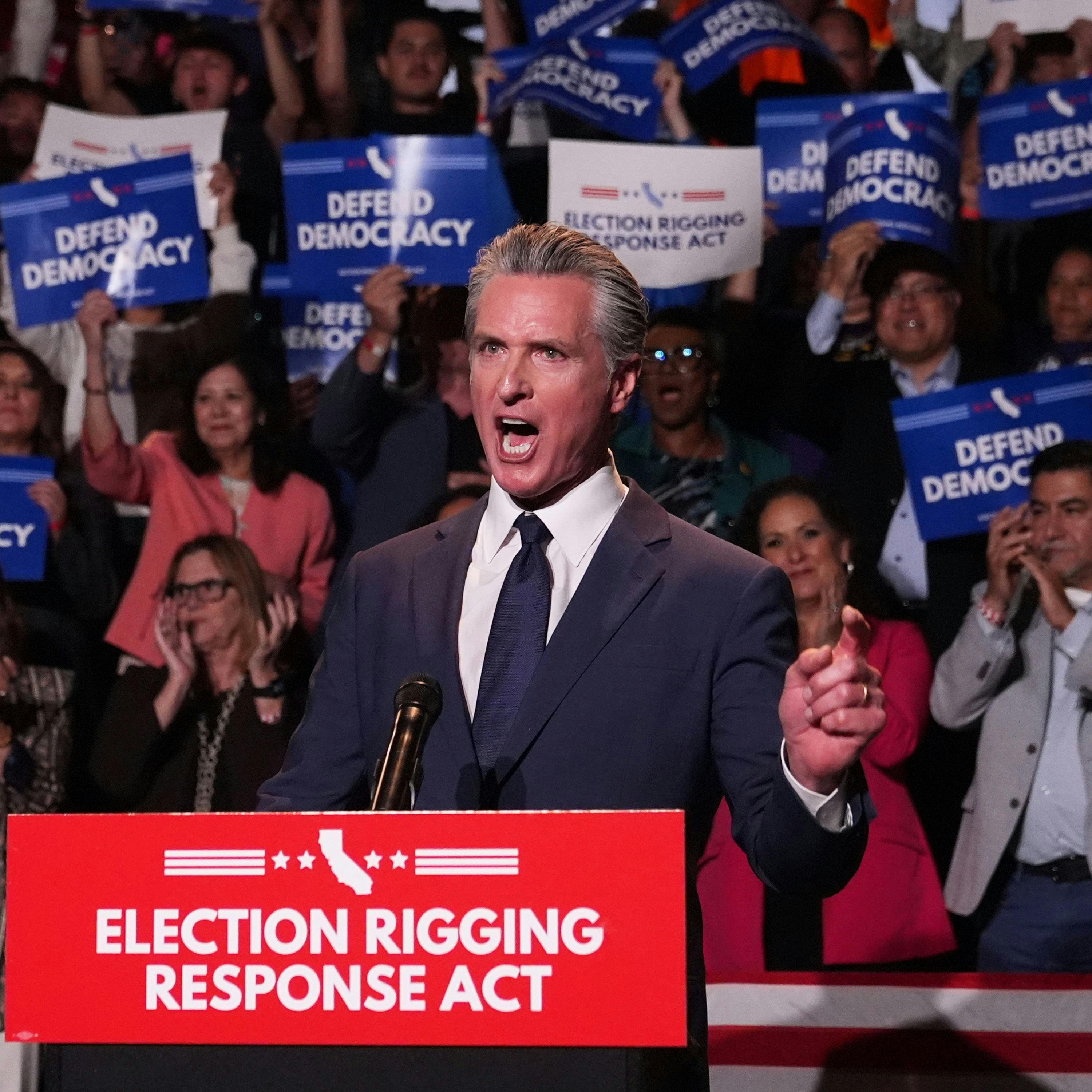 Trump, Texas and California Clash in Redistricting Battle