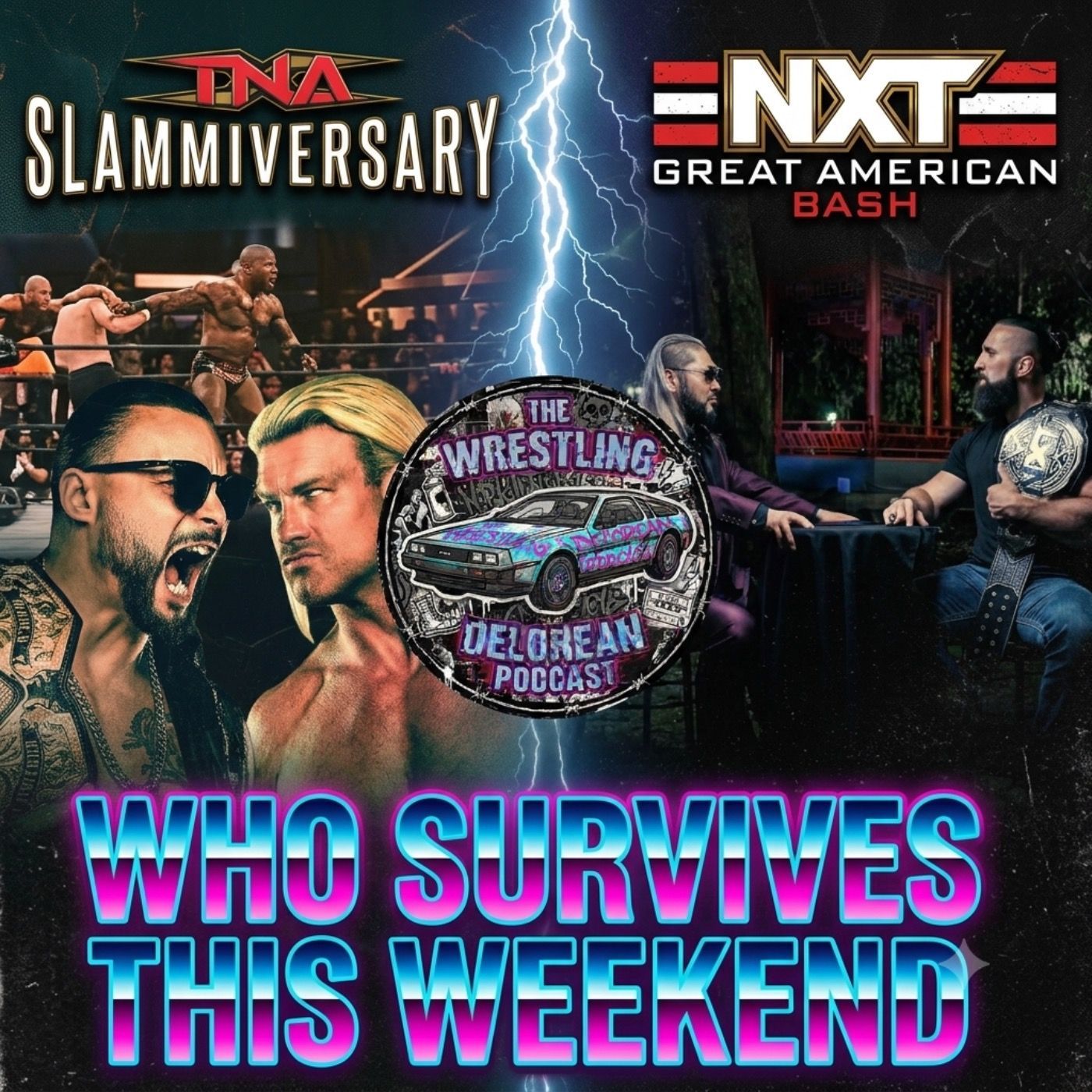 NXT Great American Bash 2026 & TNA Slammiversary 2026 Predictions episode artwork