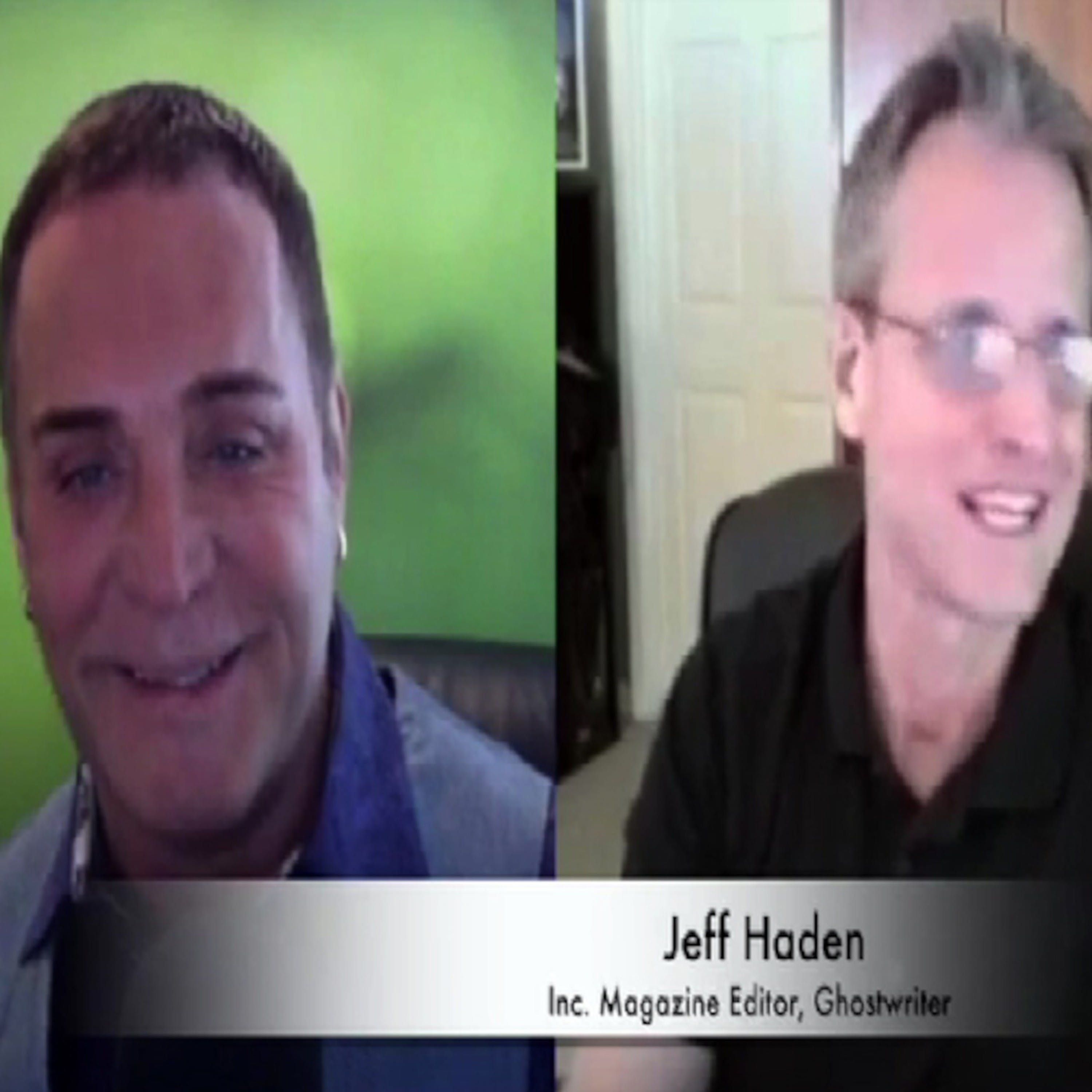 Jeff Haden Leading Inc Magazine Writer & LinkedIn Influencer