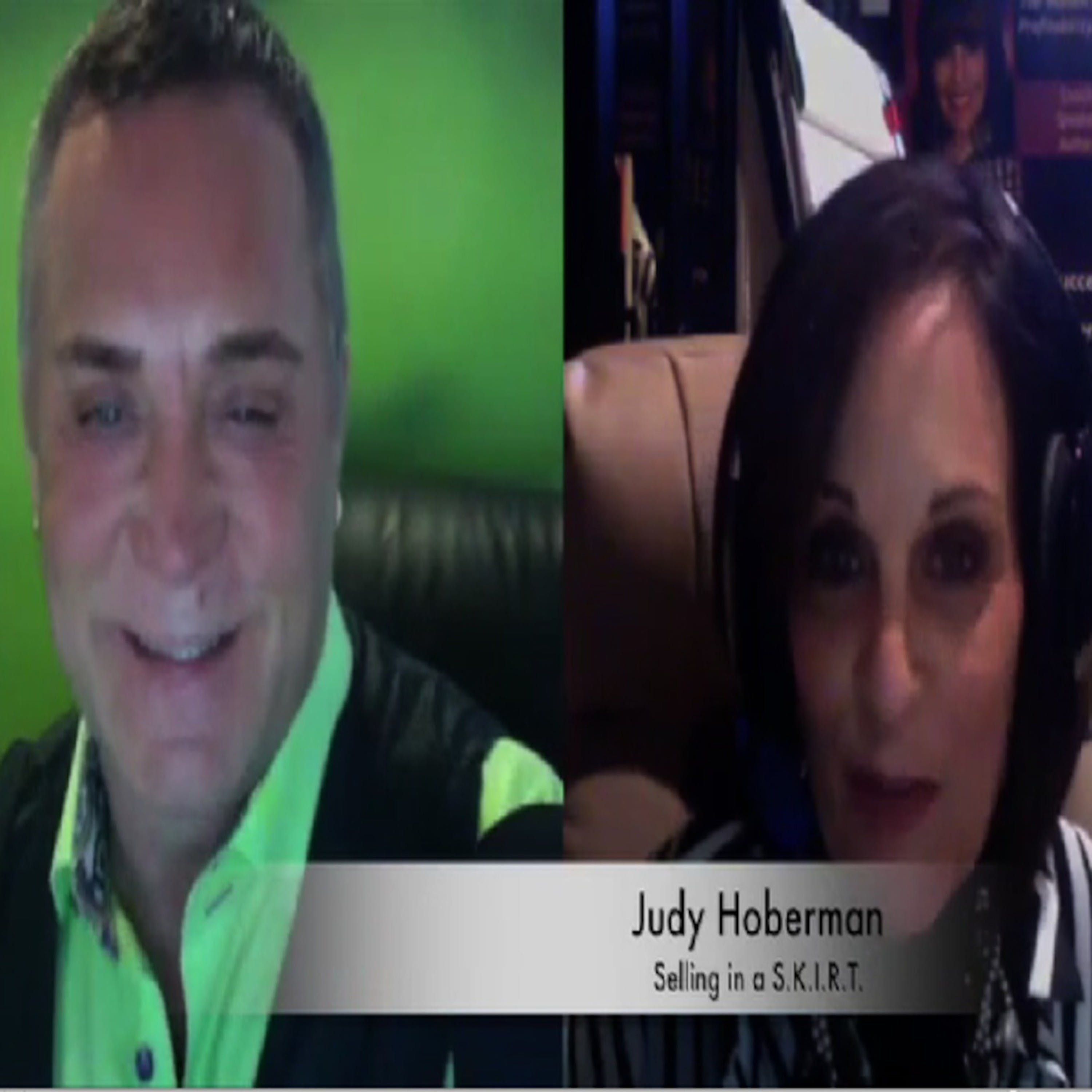 Judy Hoberman President of "Selling In A Skirt" is .@DovBaron's guest on Full Monty #Leadership and Loyalty Show.