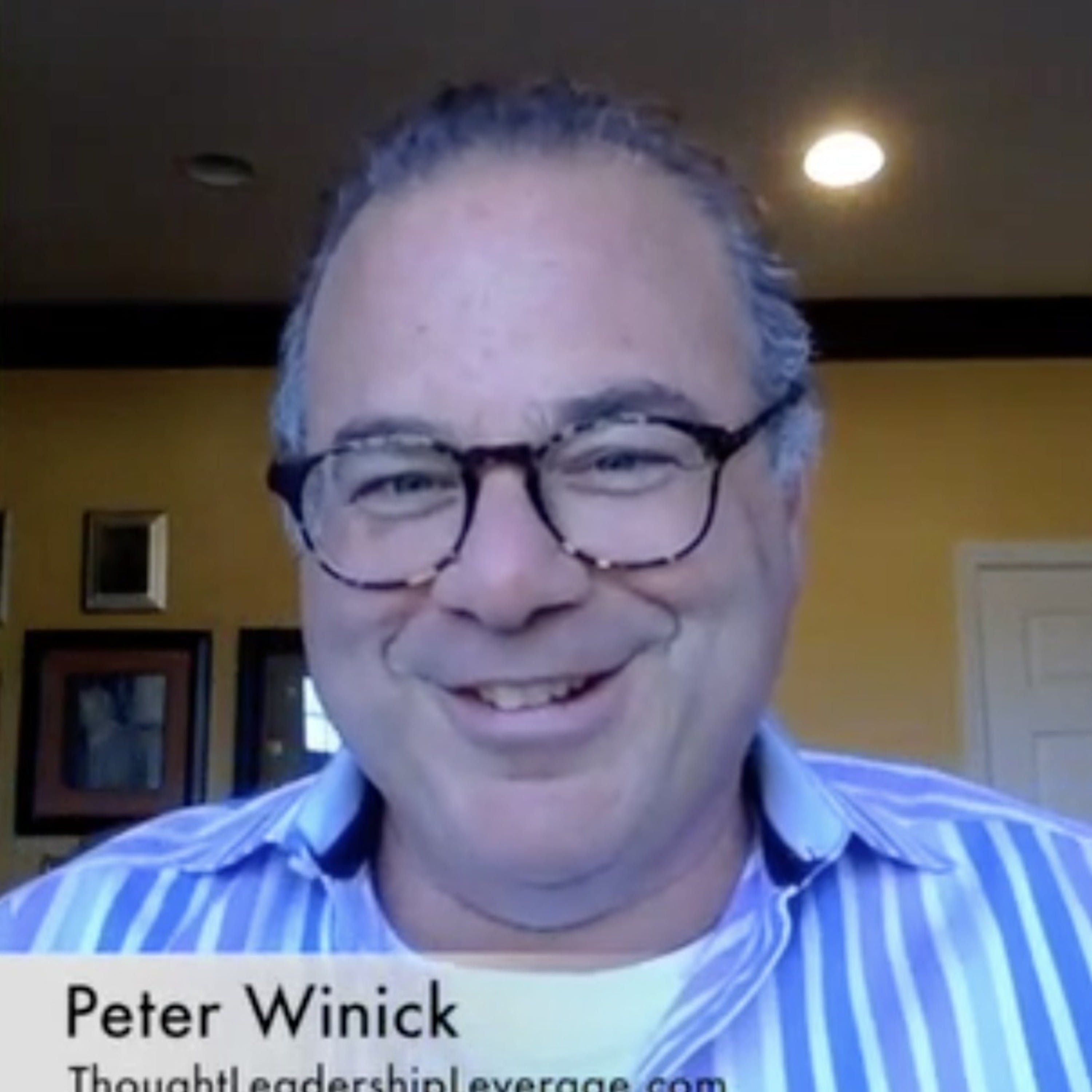 Peter Winick: Leverage, replicate and Scale