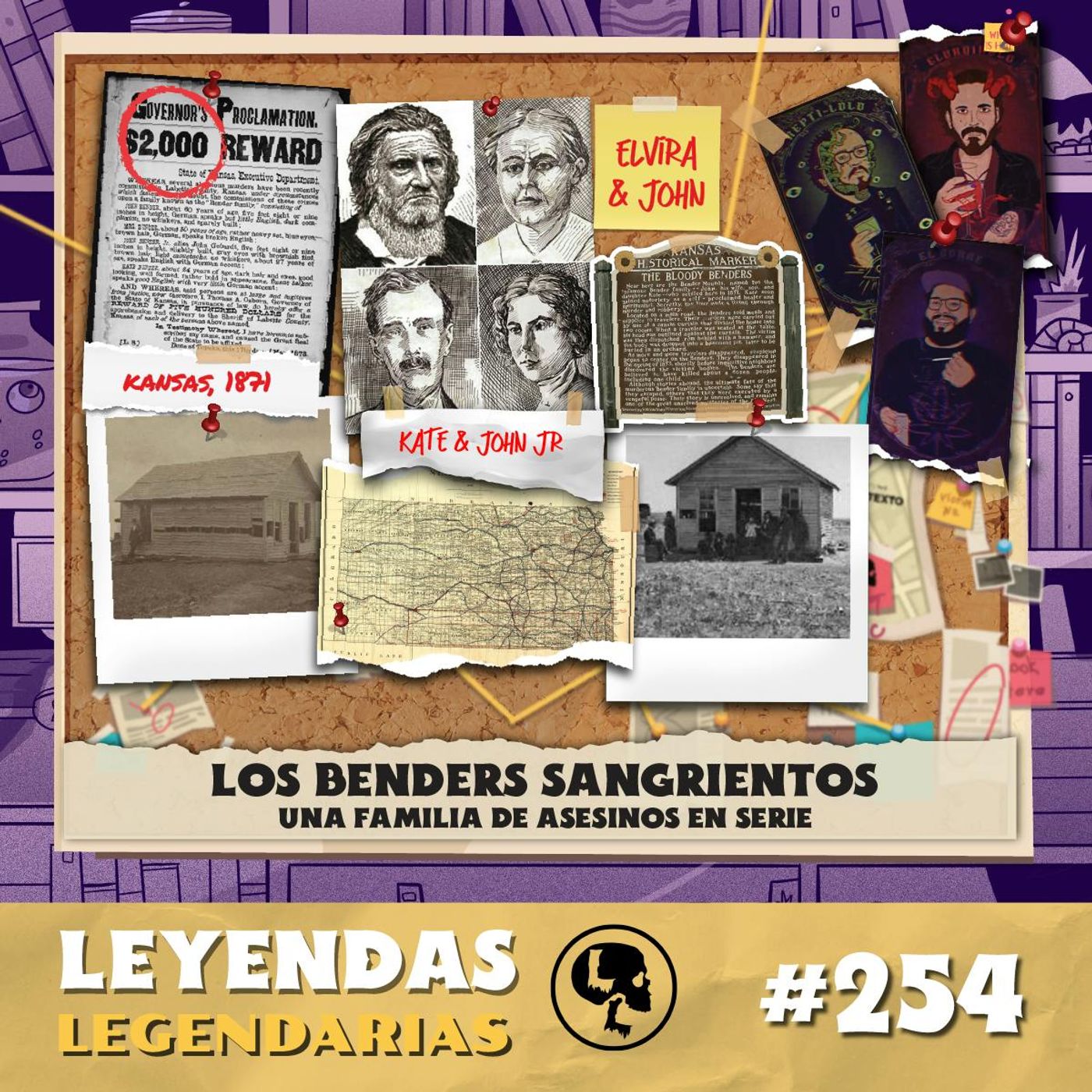 E254: Los Benders Sangrientos: Una familia de asesinos en serie