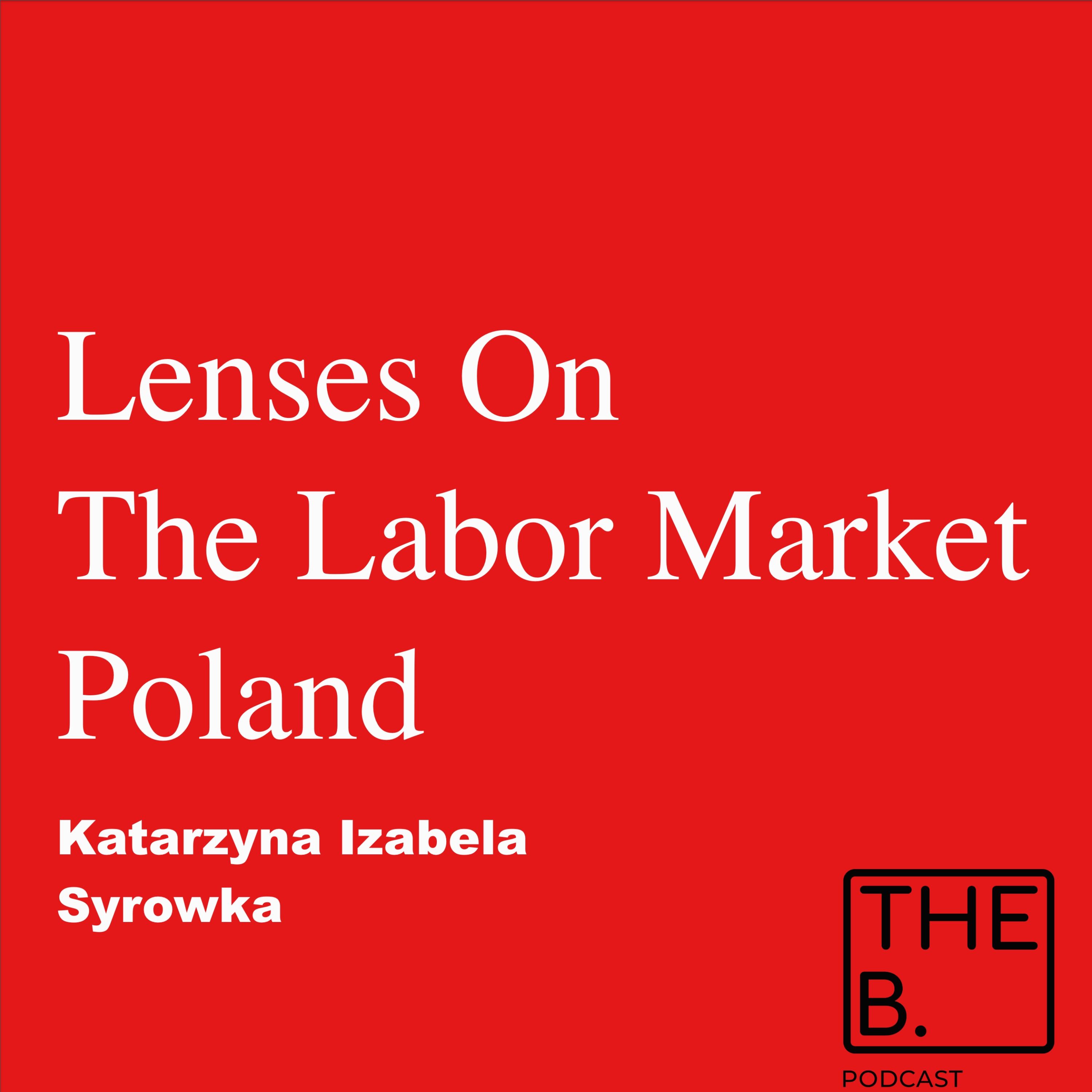 Lenses On The Labor Market, Poland with Katarzyna Izabela Syrowka