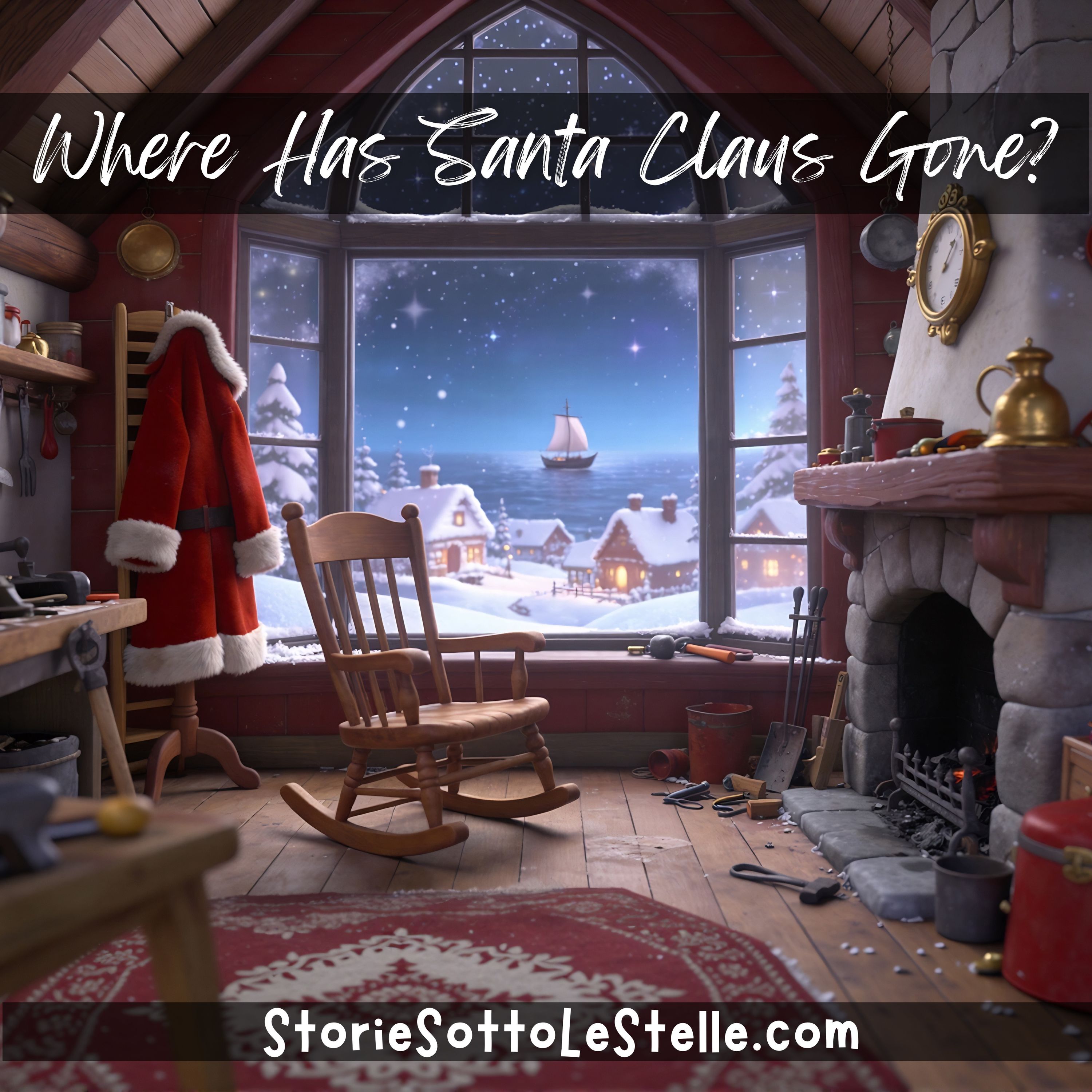 Where Has Santa Claus Gone? | A Short Christmas Story Written By Marco e Lucia Ciappelli (English Version) | Stories Sotto Le Stelle Podcast | Short Stories For Children And The Young At Heart