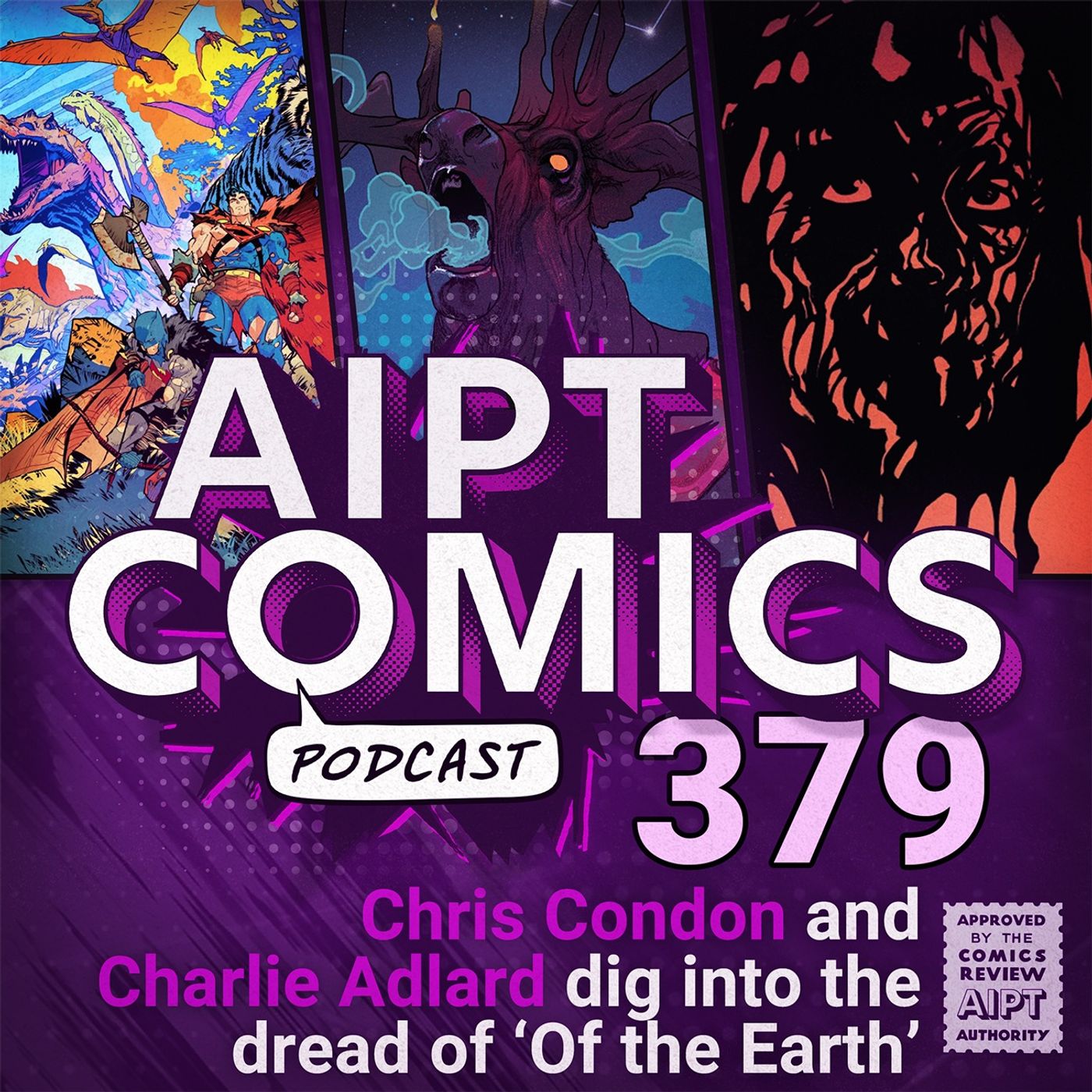 Unearth the horror: Chris Condon and Charlie Adlard dig into the dread of Of the Earth — AIPT Comics cover