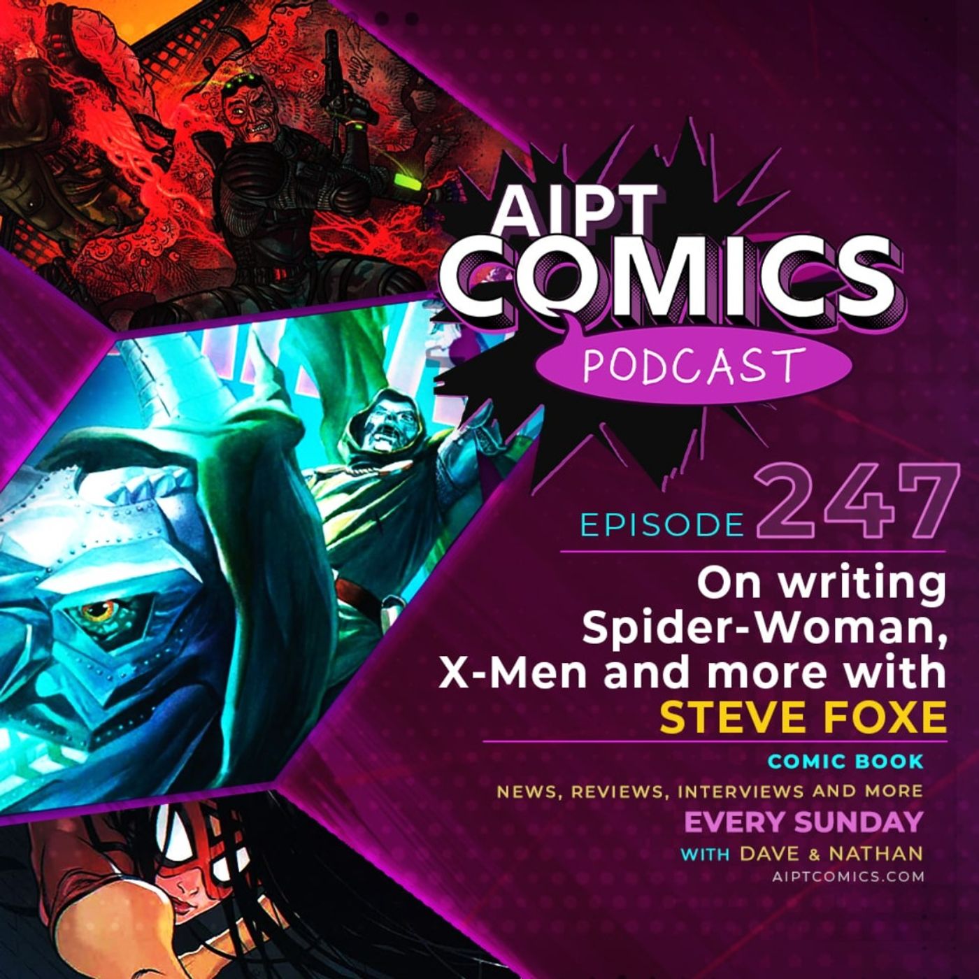 On writing Spider-Woman, X-Men and more with Steve Foxe