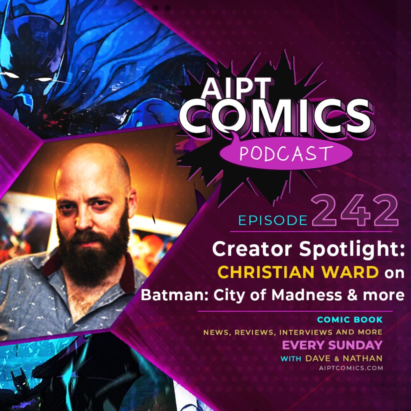 Creator spotlight: Christian Ward on Batman: City of Madness and more