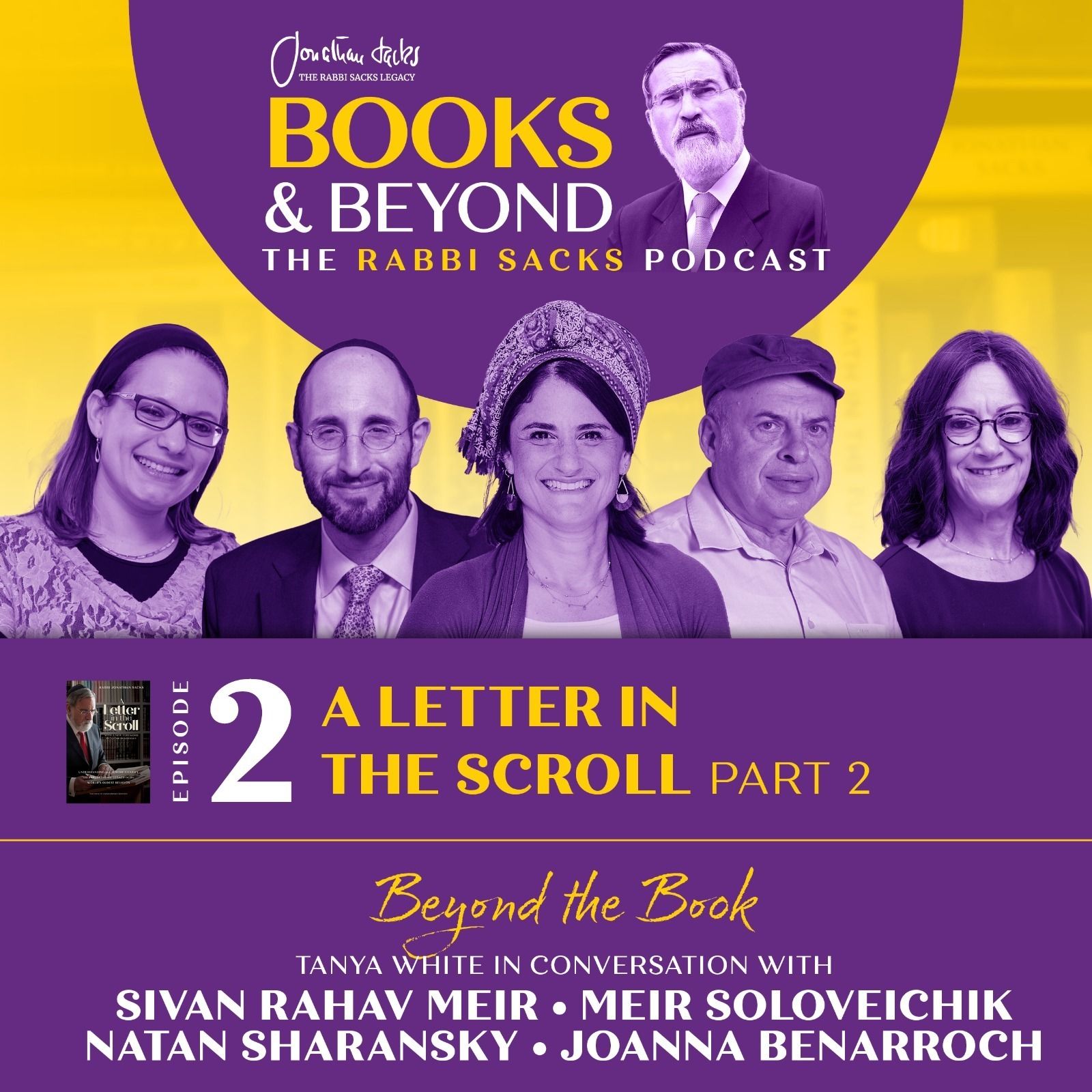 Books & Beyond - The Rabbi Sacks Podcast with Dr. Tanya White