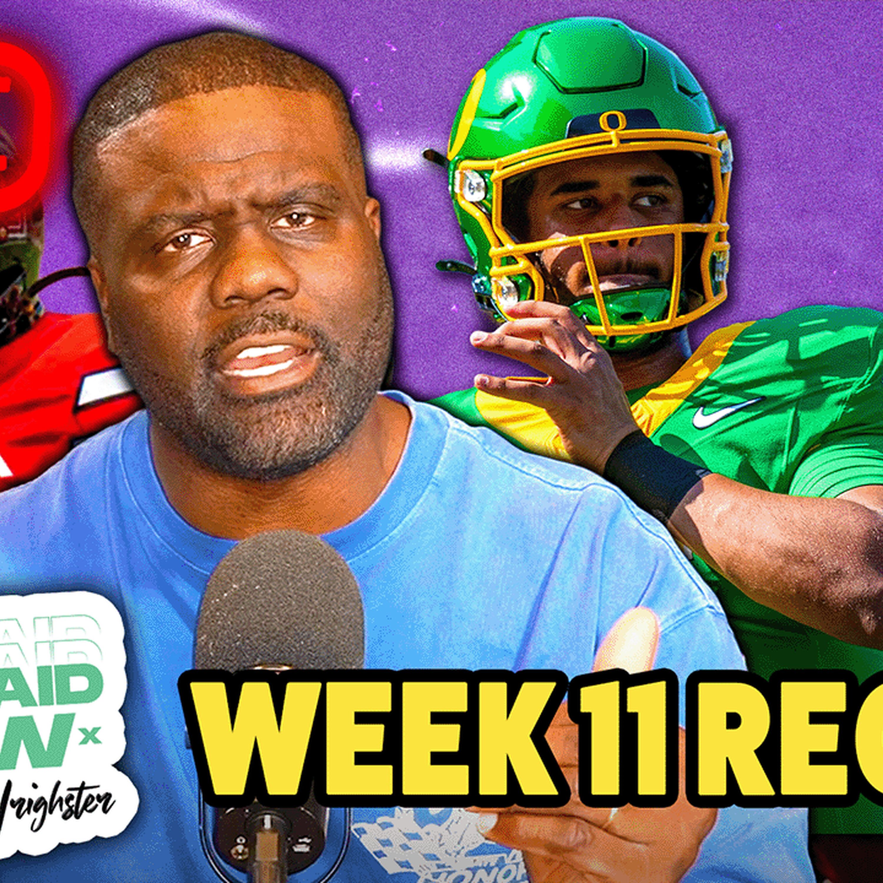 CFB REACTION: Oregon-Iowa, Alabama-LSU, USC-Northwestern, Texas Tech & MORE episode artwork