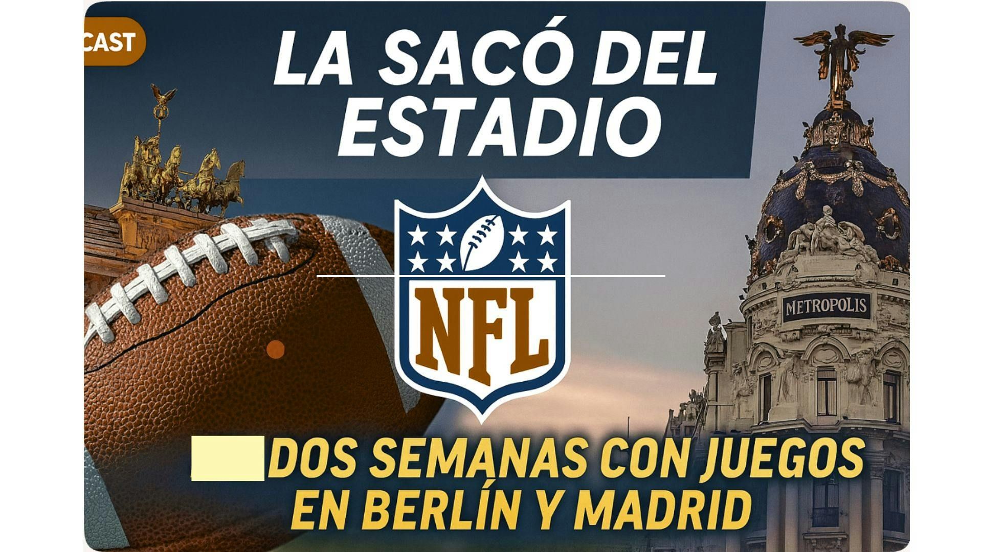 Portada de La Sacó del Estadio