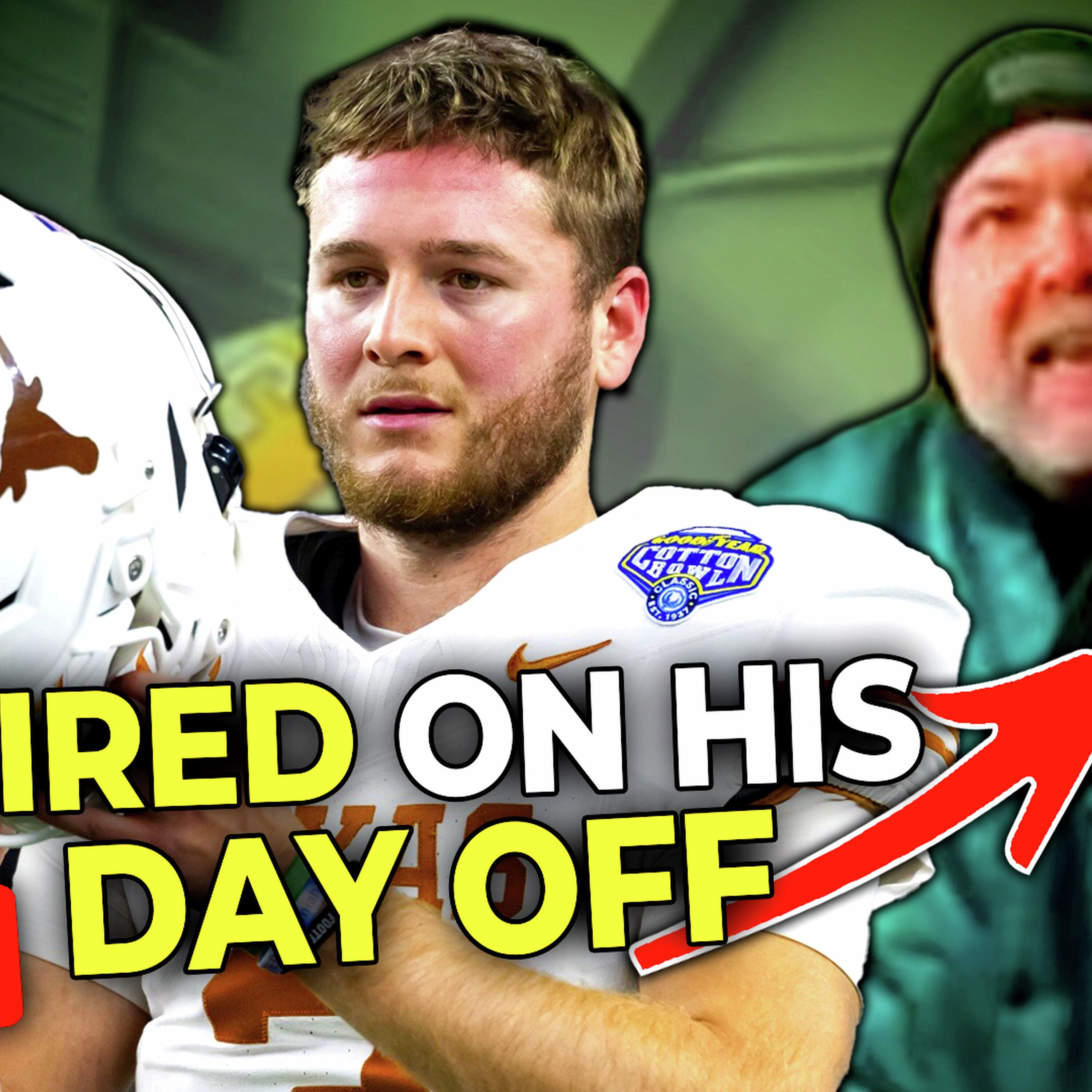 US Daily: Eagles Fan Ryan Caldwell FIRED, Cowboys Dynasty, CFB QBs in NFL Draft episode artwork