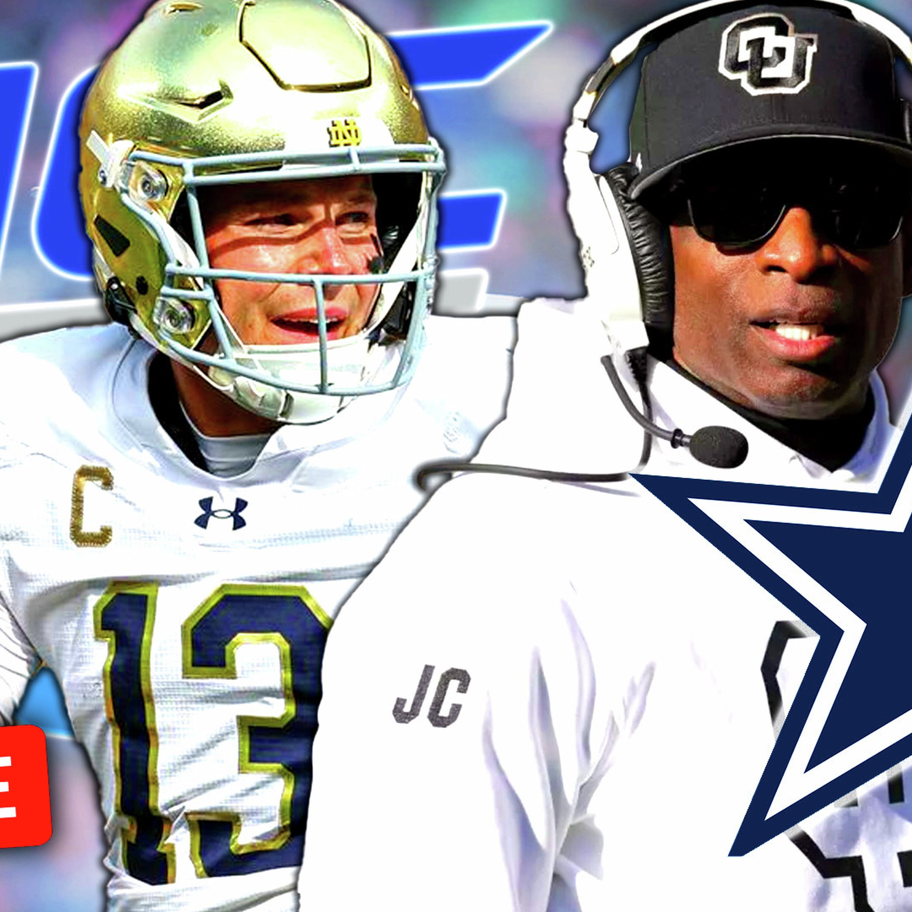 Deion to Cowboys, CFB Secret Interviews, Notre Dame $20M, New Transfer Portal Rules, Penn St WRs episode artwork
