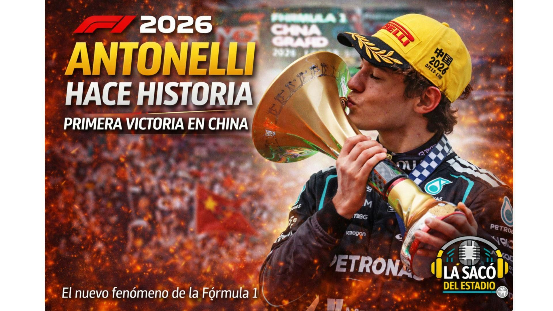Portada de La Sacó del Estadio