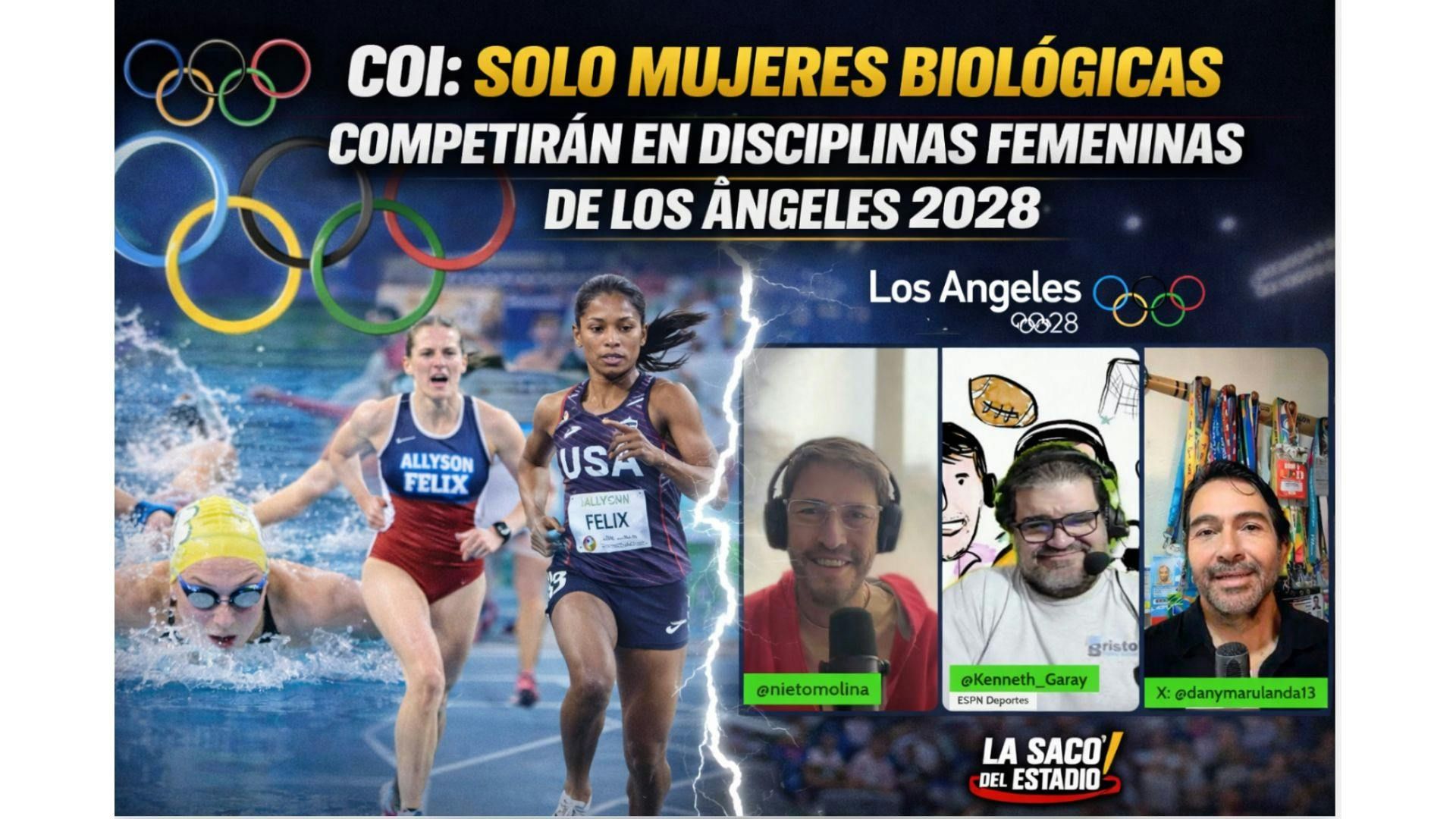 Portada de La Sacó del Estadio