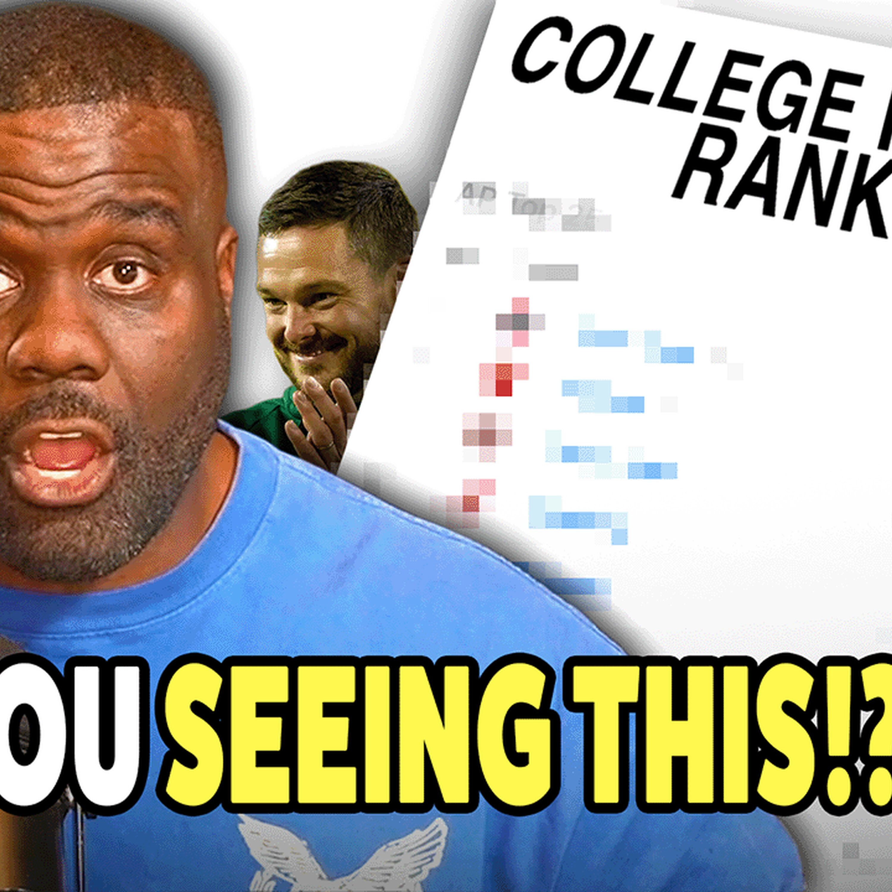 CFP Rankings SHOCKER: Week 11 UPSETS Alabama–LSU, Oregon–Iowa, BYU, USC episode artwork