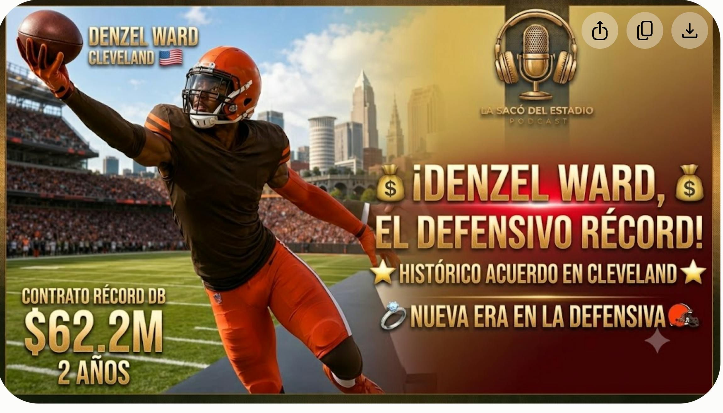 Portada de La Sacó del Estadio