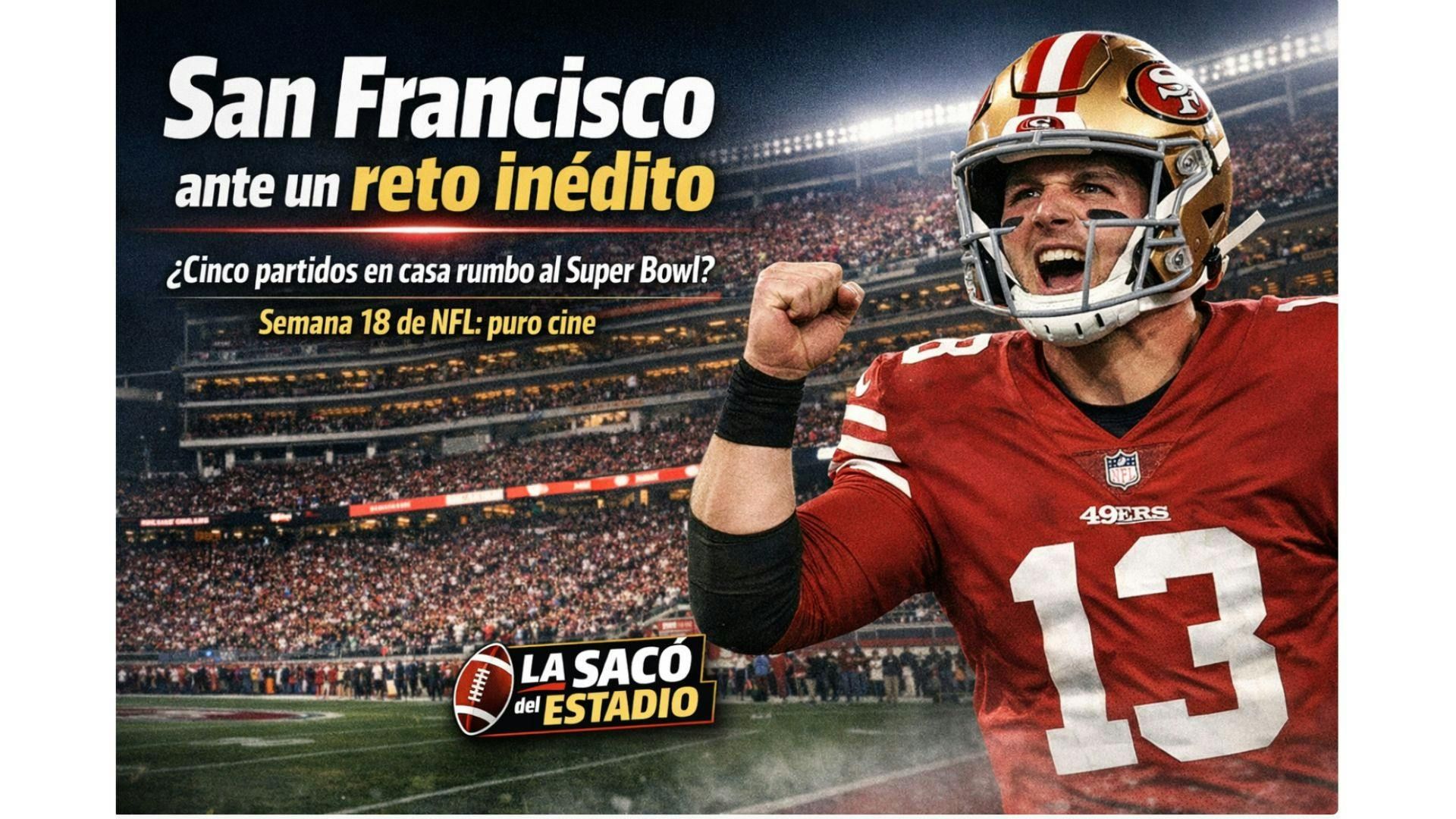Portada de La Sacó del Estadio