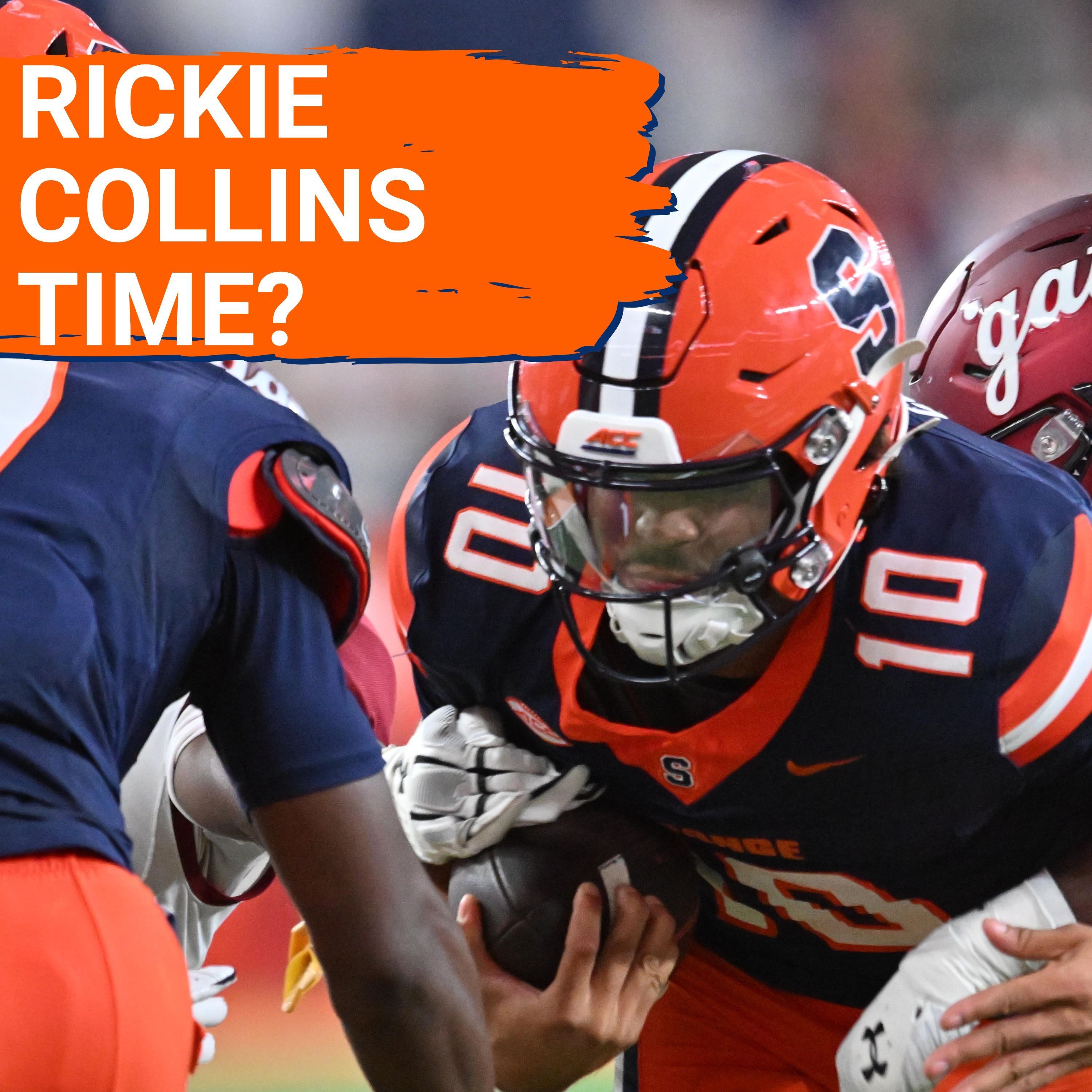 YES THEY CAN: Syracuse Football can OVERCOME Steve Angeli Injury with Rickie Collins