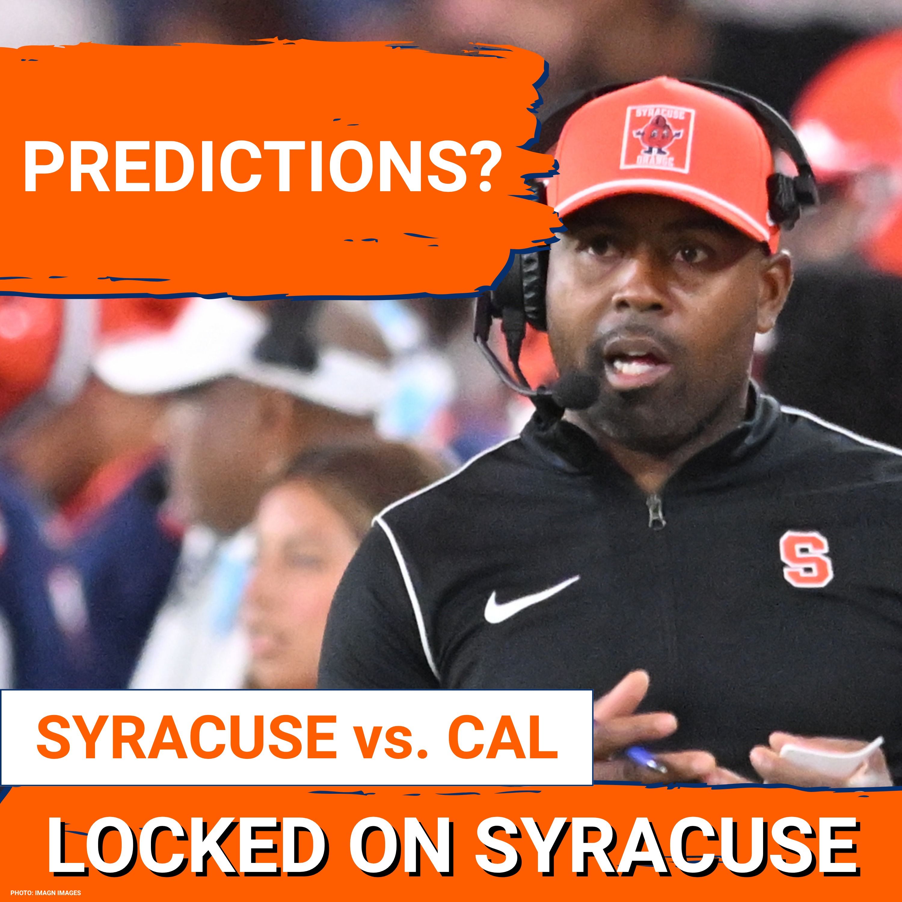 PREDICTIONS: Syracuse Football Hosts Cal in IMPORTANT ACC Battle | Who WINS? episode artwork