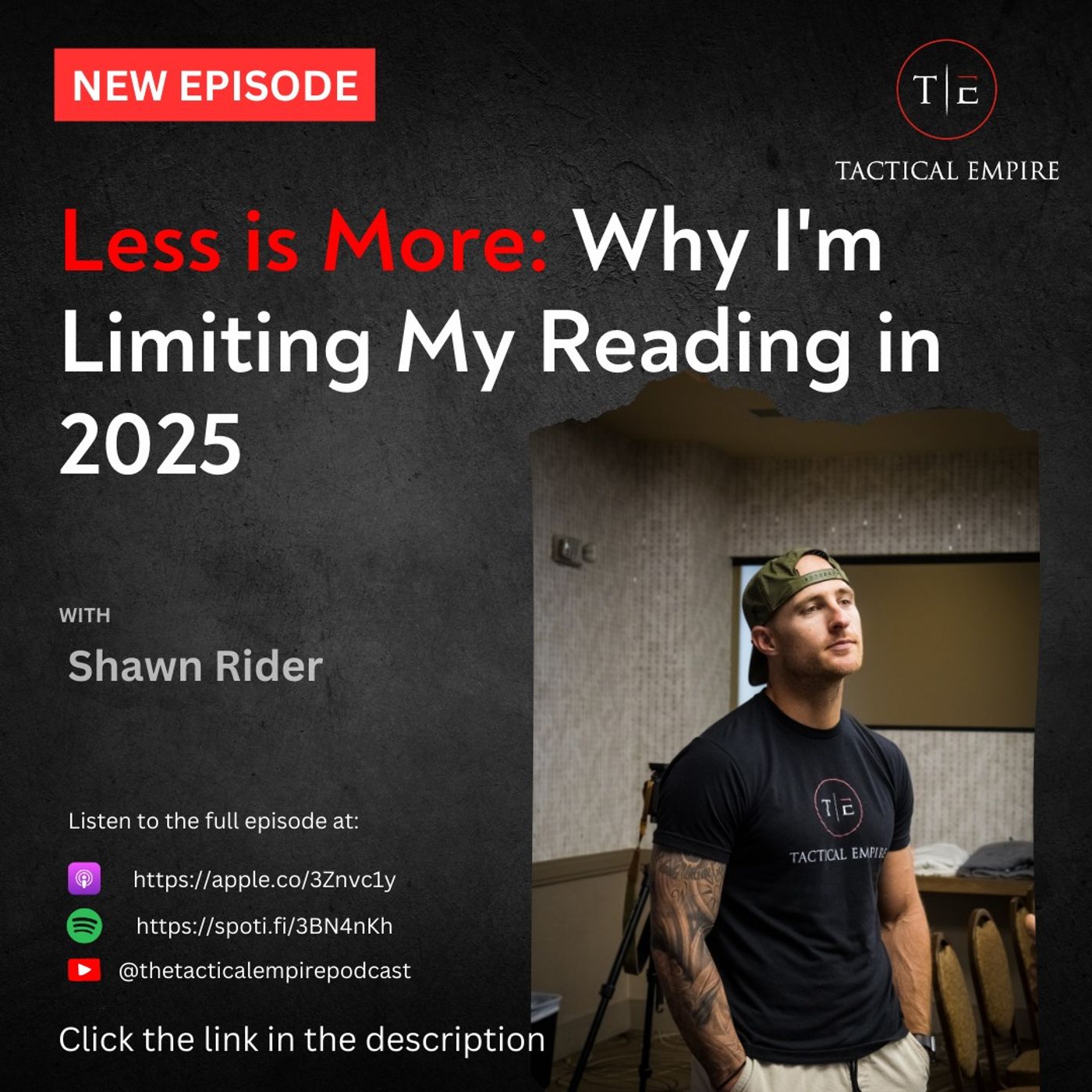 Less is More: Why I'm Limiting My Reading in 2025 episode artwork