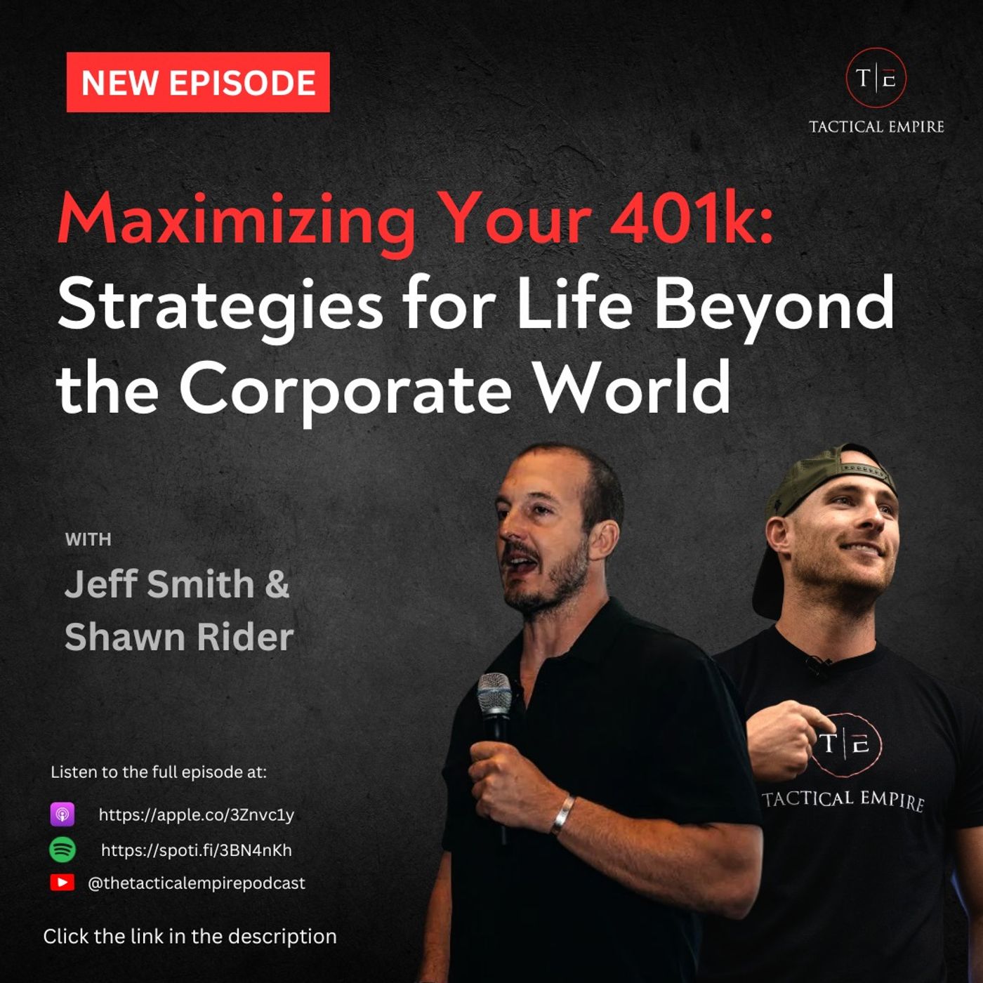 Maximizing Your 401k: Strategies for Life Beyond the Corporate World episode artwork