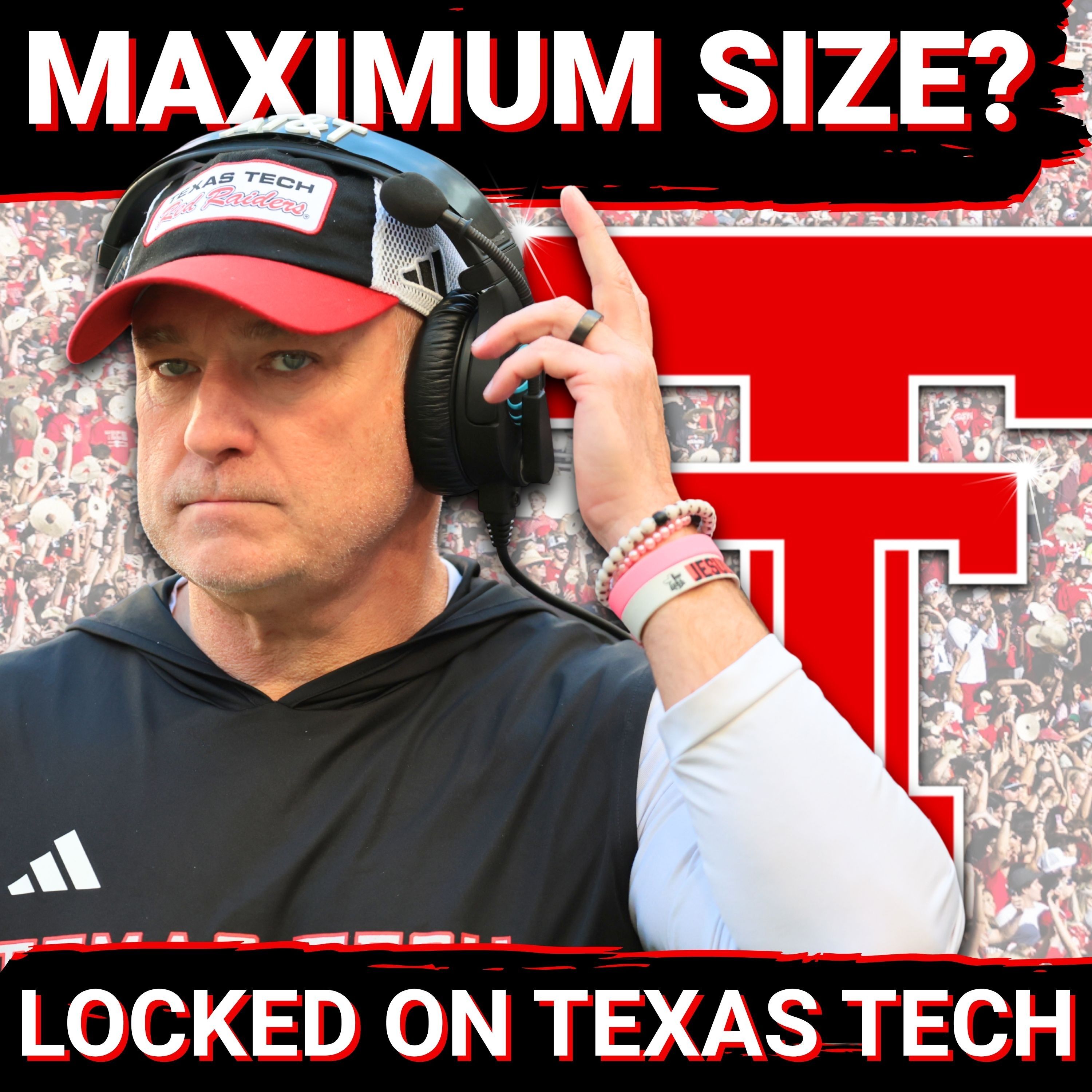 A MAX SIZE College Football Playoff is a BIG WIN for YOU | Locked On Texas Tech Podcast