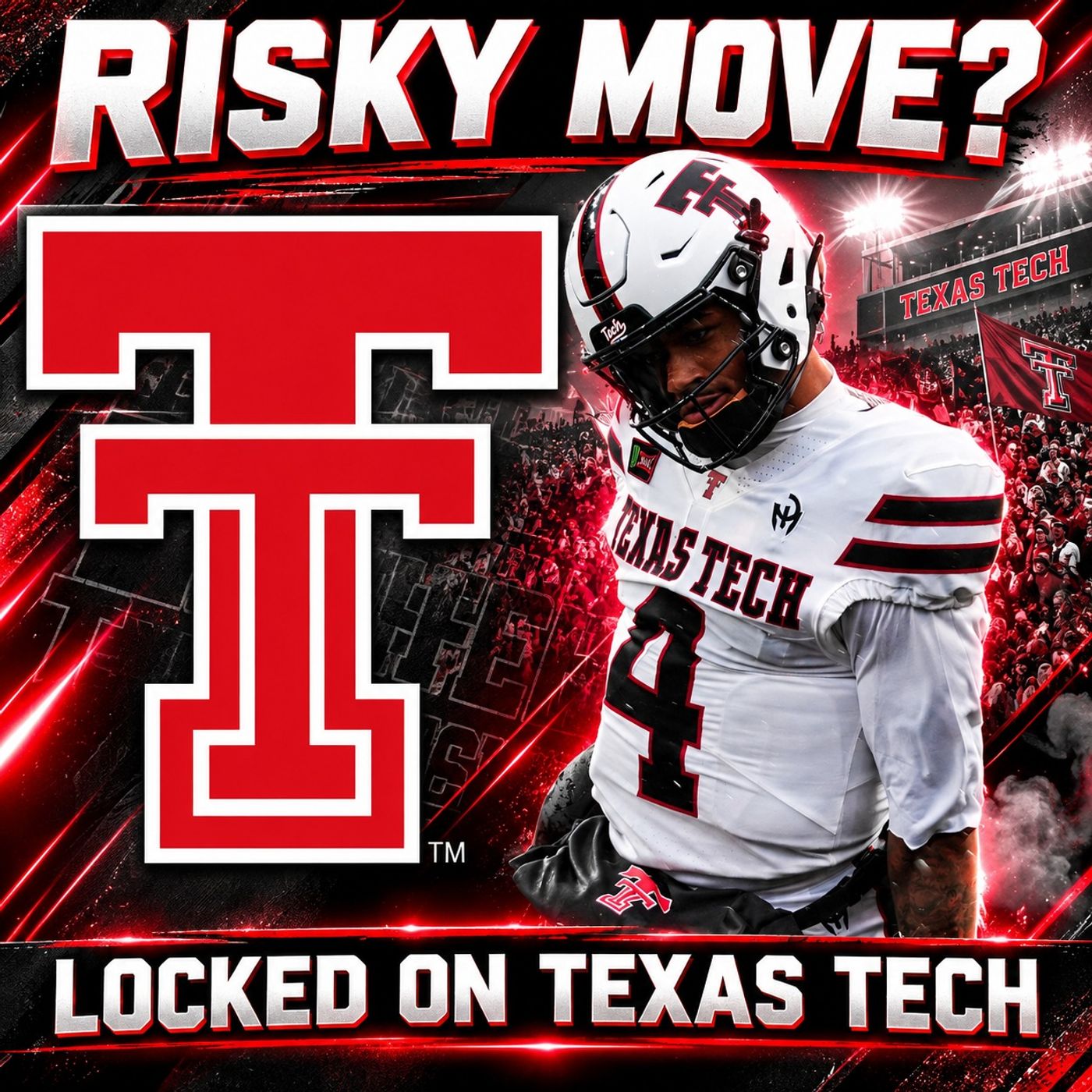 Expect Thomas Castellanos' Red Raider QB role to GROW | Two QBs = HIGH RISK? | Locked On Texas Tech episode artwork